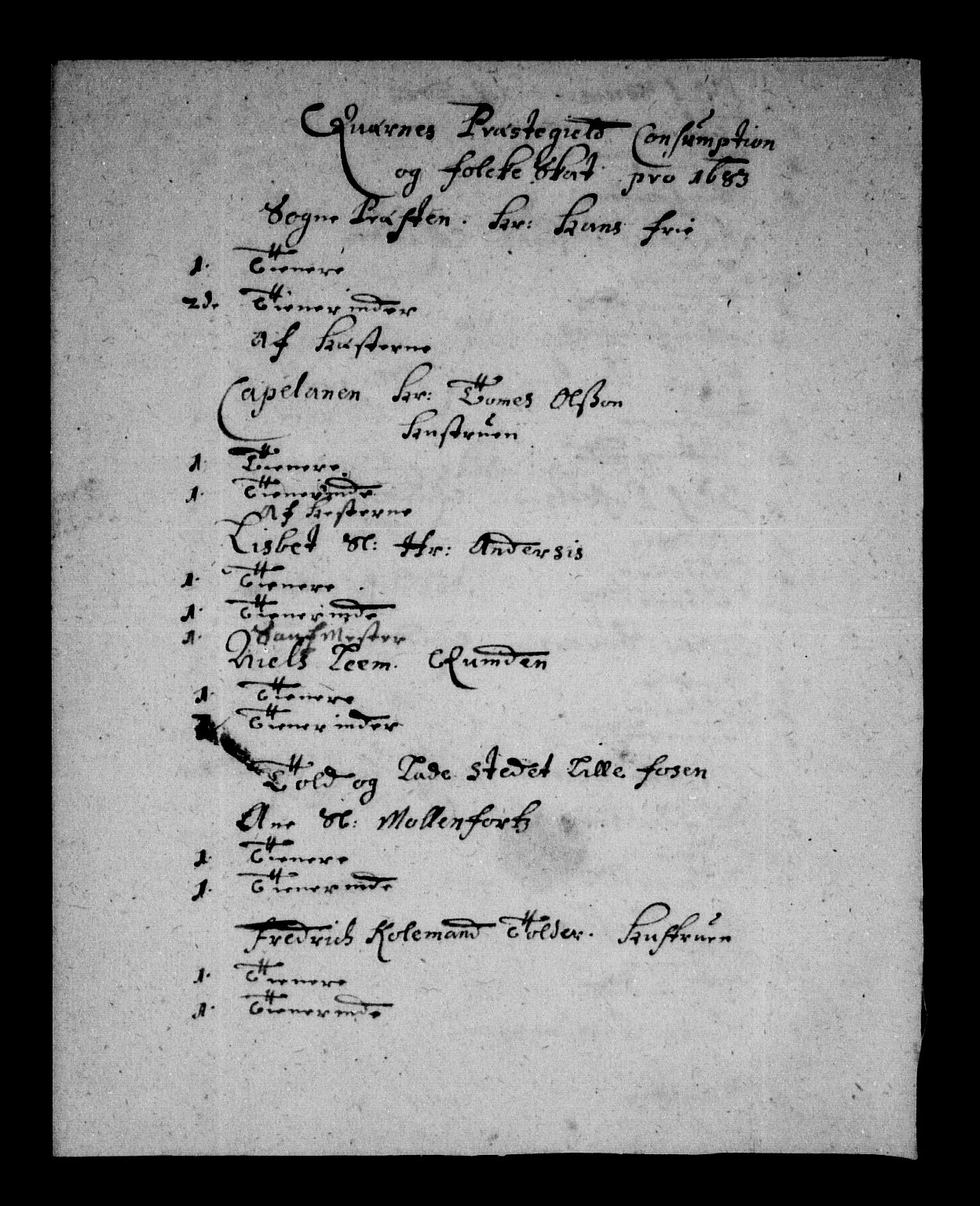 Rentekammeret inntil 1814, Reviderte regnskaper, Stiftamtstueregnskaper, Trondheim stiftamt og Nordland amt, AV/RA-EA-6044/R/Rg/L0073: Trondheim stiftamt og Nordland amt, 1683