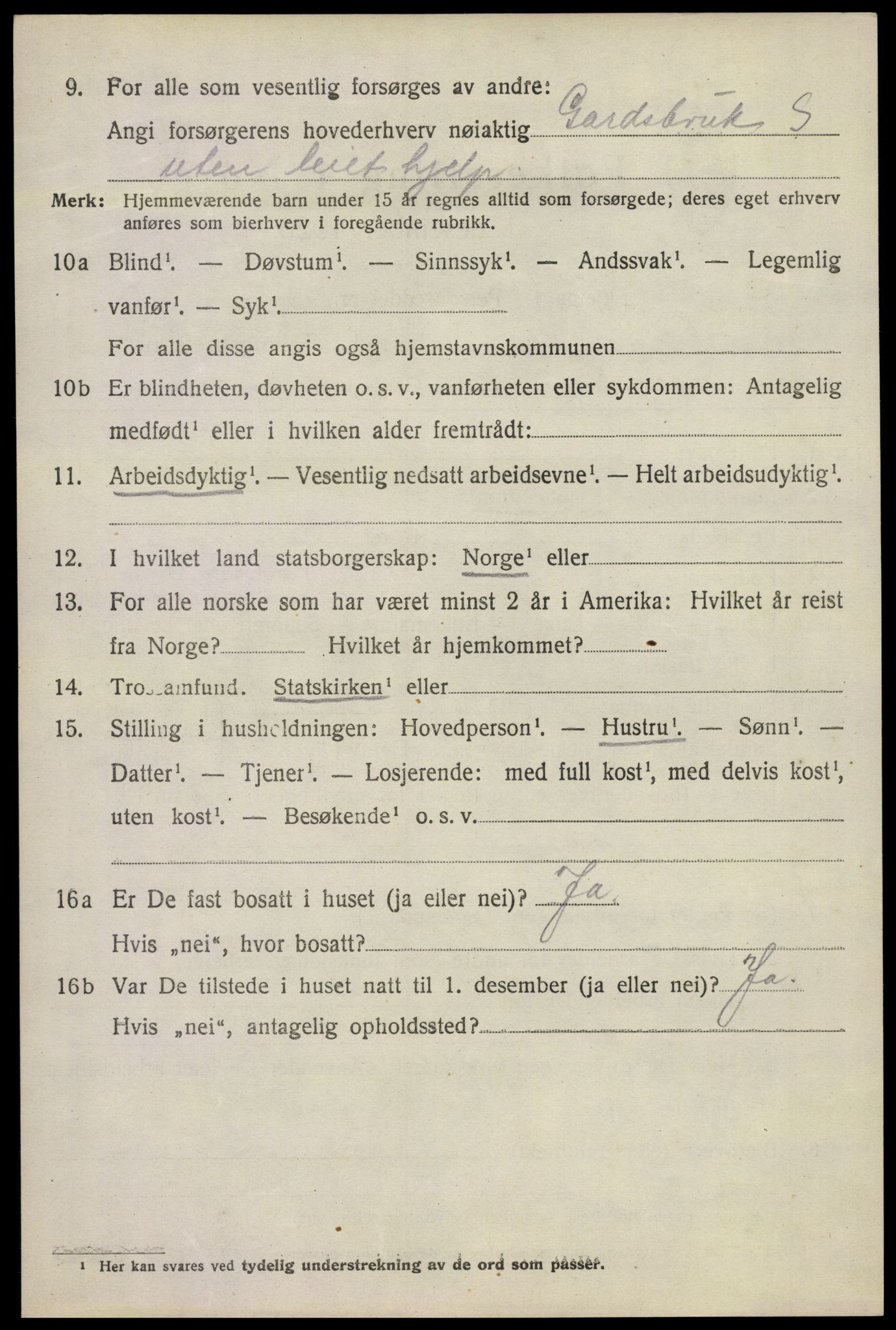 SAKO, 1920 census for Sem, 1920, p. 7514