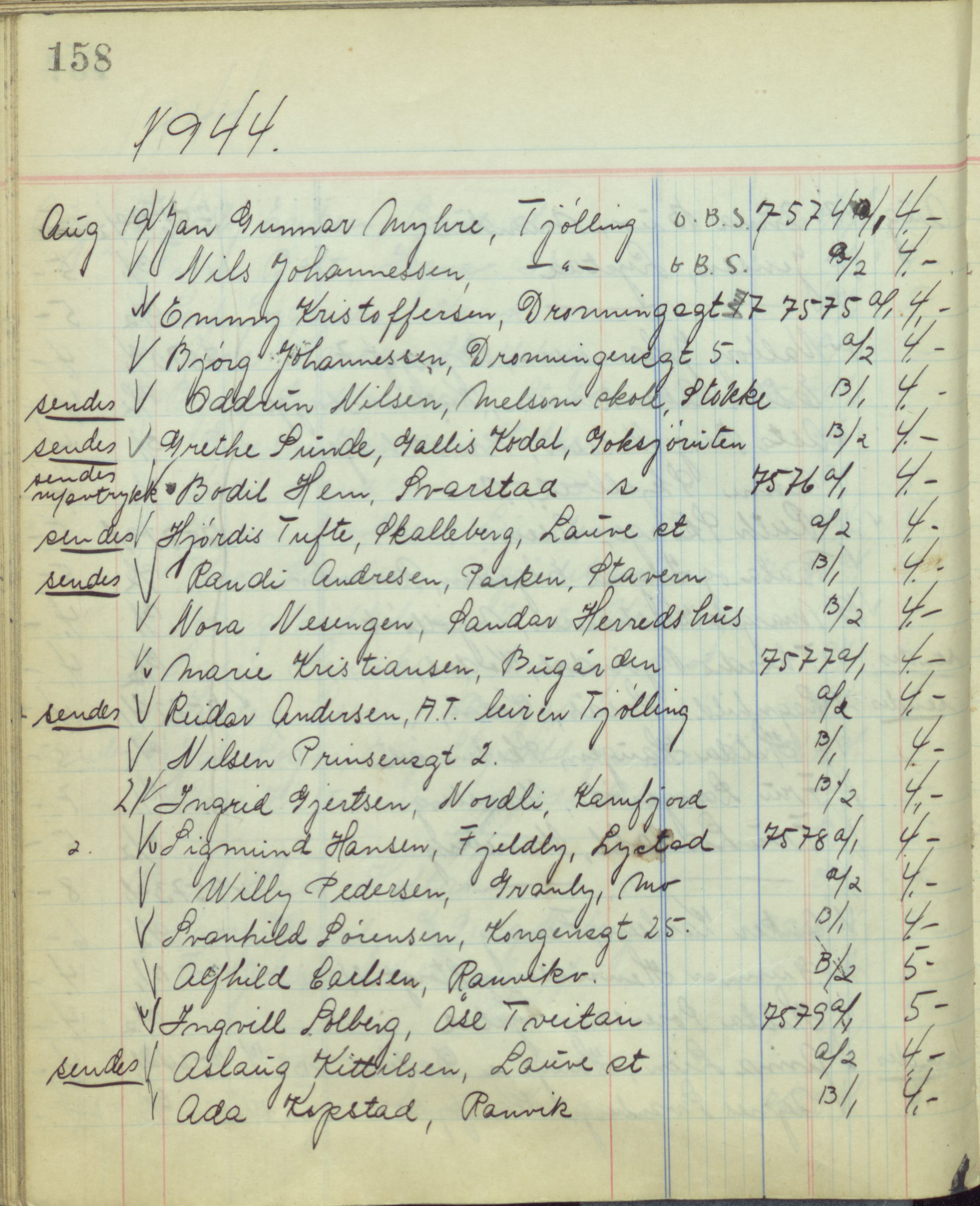 Pa 1494 - Jørgensen, Antonius. Fotograf, VEMU/A-2760/F/Fb, 1927-1984, p. 4327