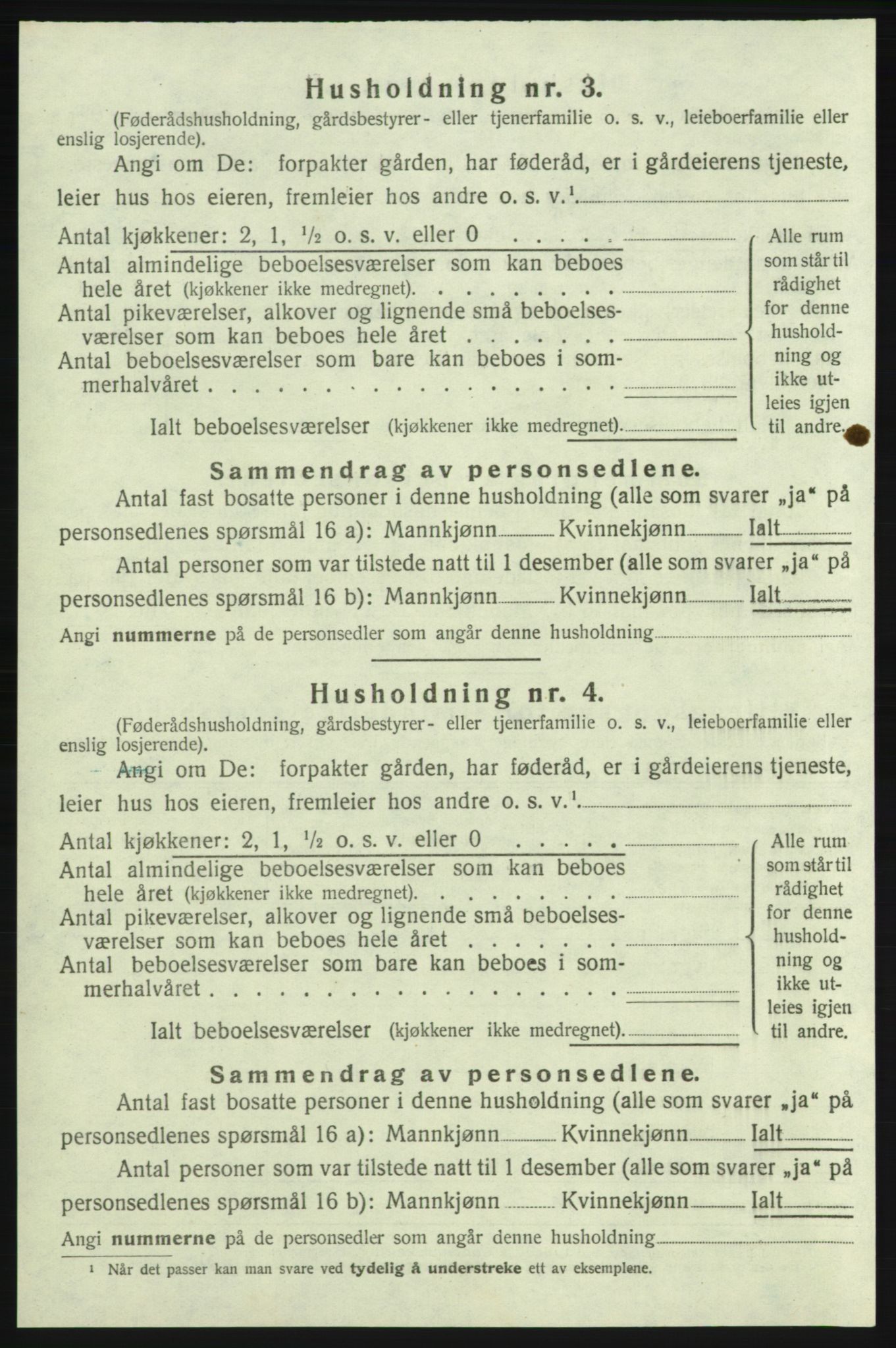 SAB, 1920 census for Skånevik, 1920, p. 884