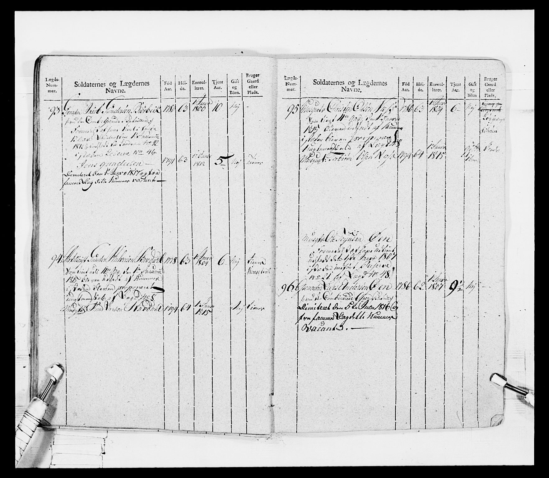 Generalitets- og kommissariatskollegiet, Det kongelige norske kommissariatskollegium, AV/RA-EA-5420/E/Eh/L0116: Telemarkske nasjonale infanteriregiment, 1810, p. 329