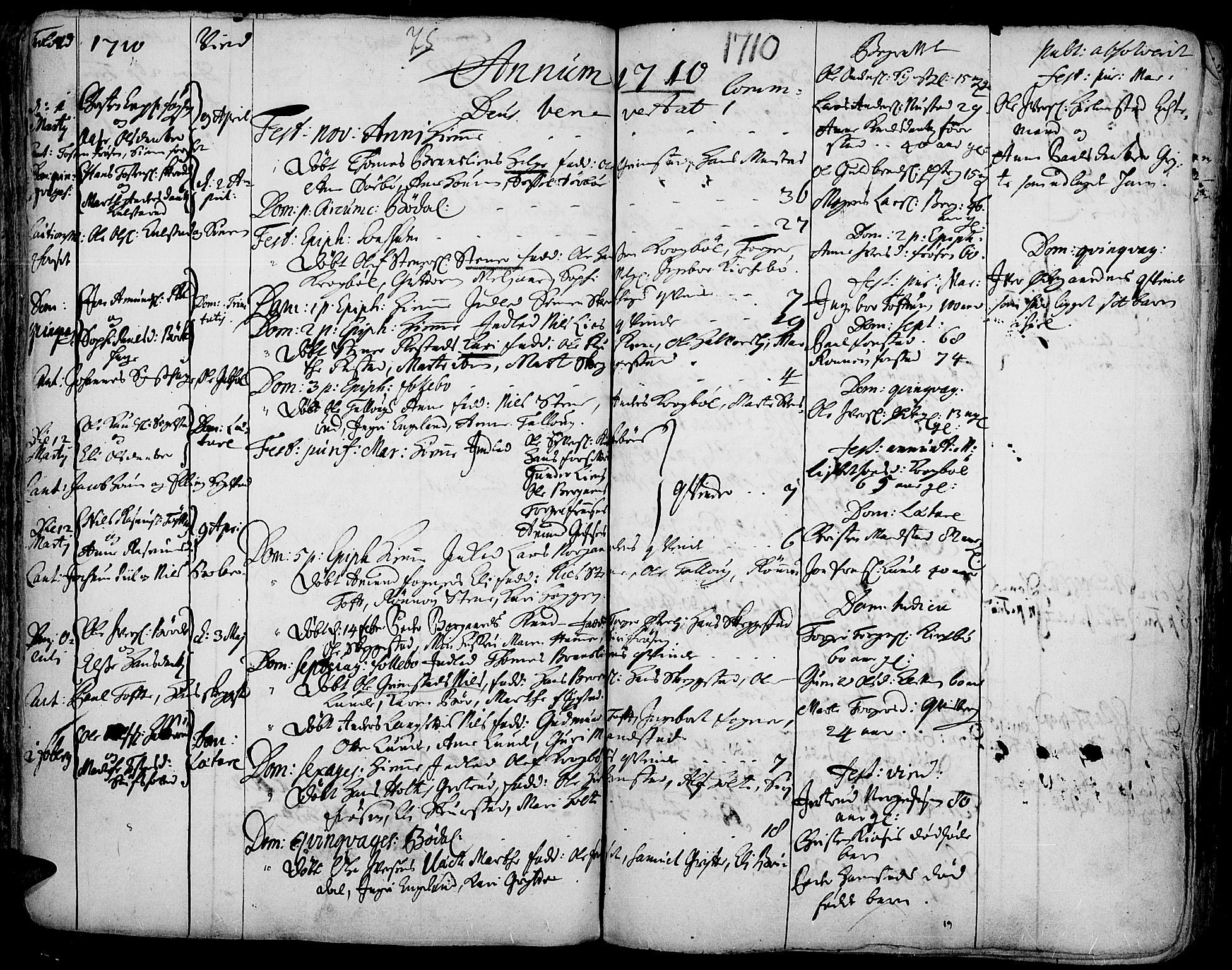 Gausdal prestekontor, SAH/PREST-090/H/Ha/Haa/L0001: Parish register (official) no. 1, 1693-1728, p. 75