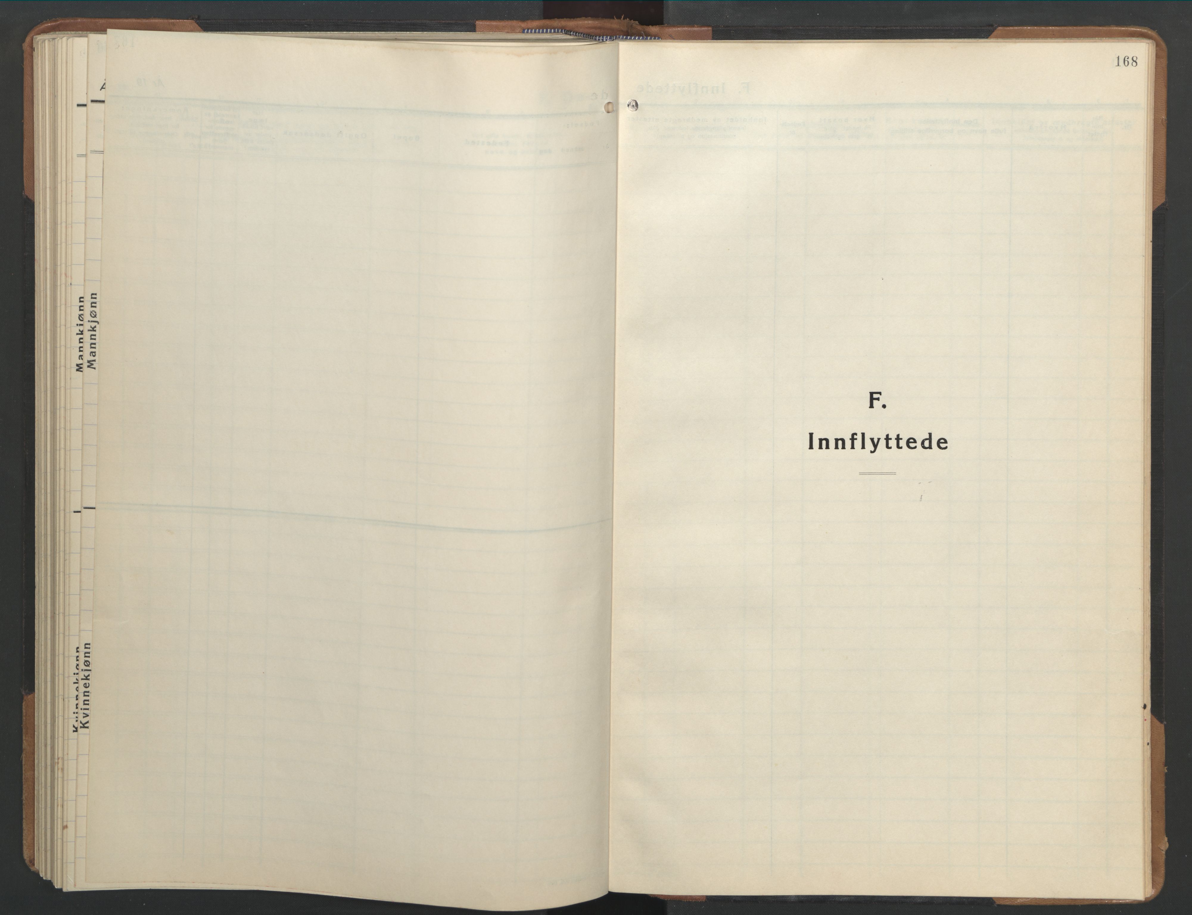 Ministerialprotokoller, klokkerbøker og fødselsregistre - Sør-Trøndelag, AV/SAT-A-1456/655/L0690: Parish register (copy) no. 655C06, 1937-1950, p. 168