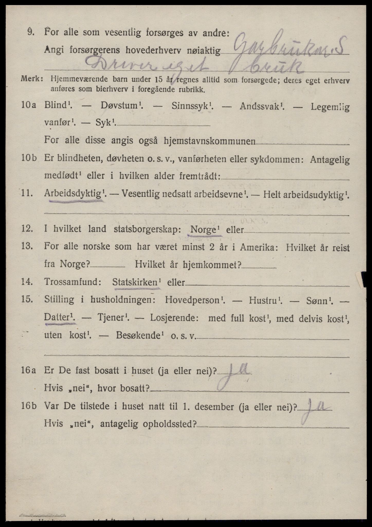 SAT, 1920 census for Fræna, 1920, p. 2770