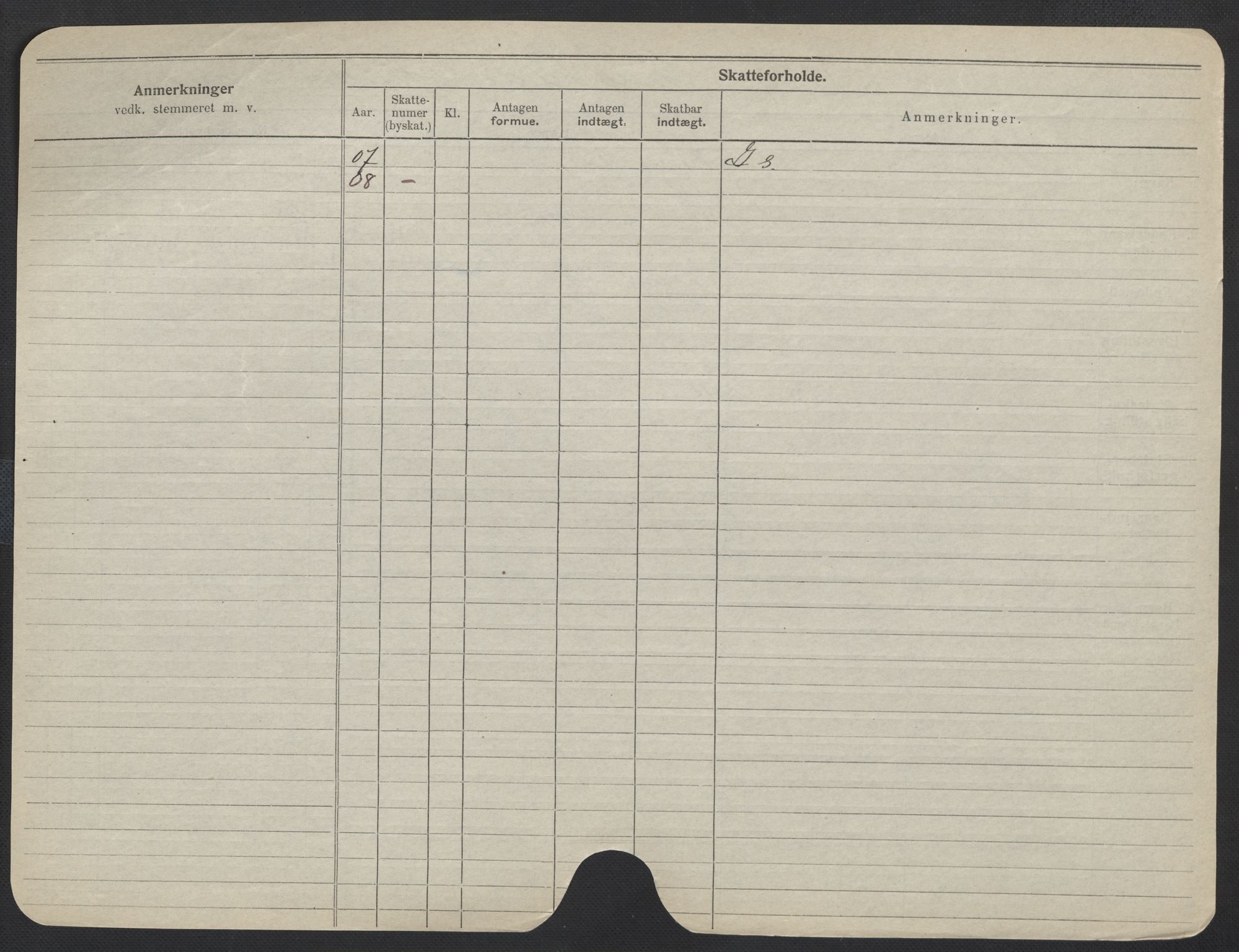 Oslo folkeregister, Registerkort, AV/SAO-A-11715/F/Fa/Fac/L0013: Kvinner, 1906-1914, p. 172b