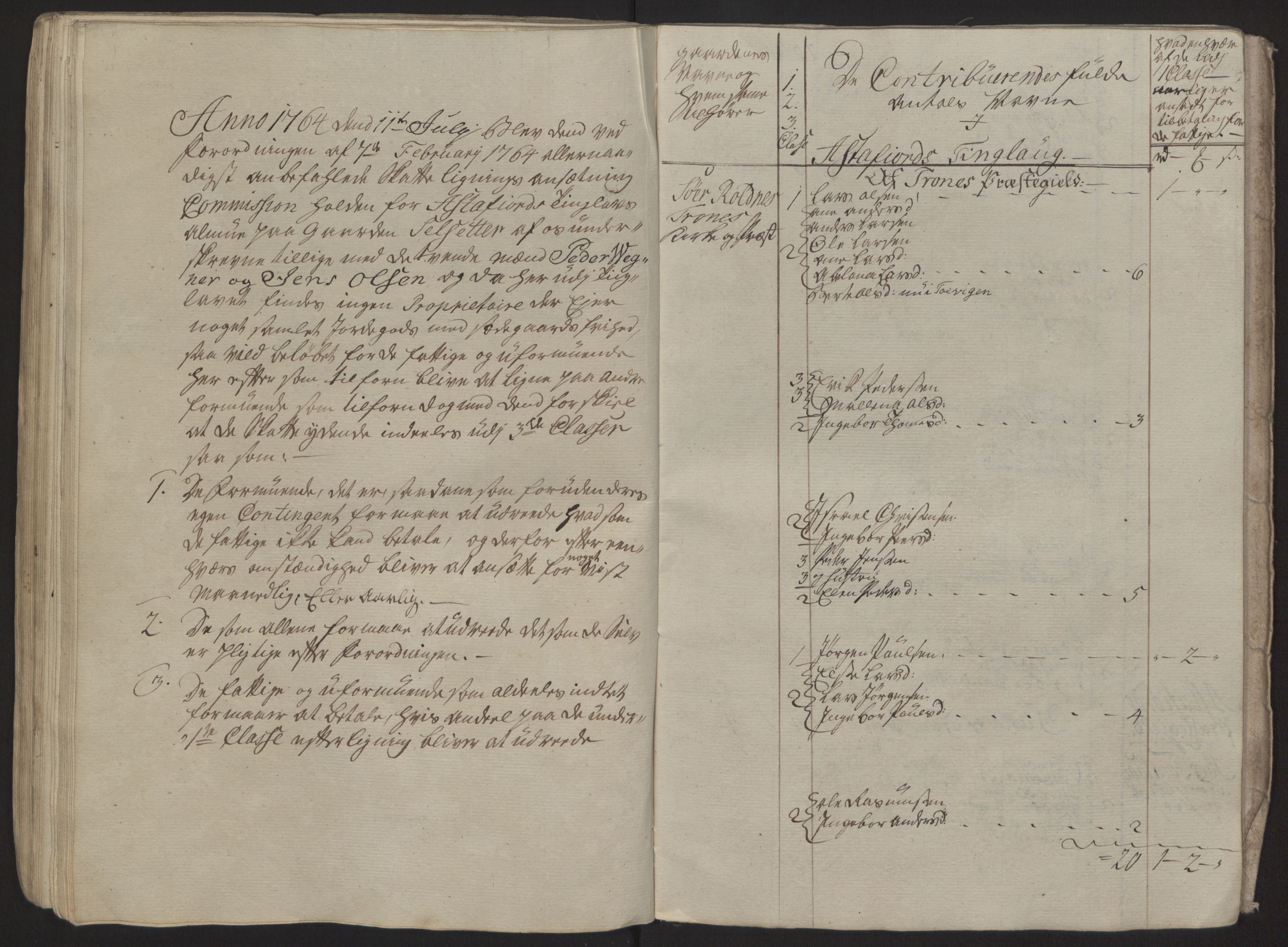 Rentekammeret inntil 1814, Reviderte regnskaper, Fogderegnskap, RA/EA-4092/R68/L4845: Ekstraskatten Senja og Troms, 1762-1765, p. 322