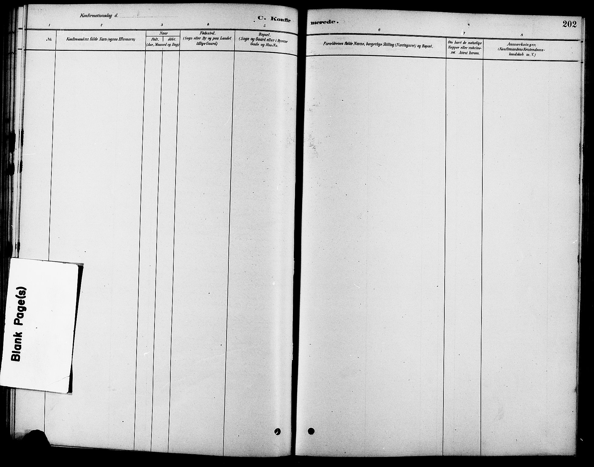 Fåberg prestekontor, SAH/PREST-086/H/Ha/Haa/L0008: Parish register (official) no. 8, 1879-1898, p. 202