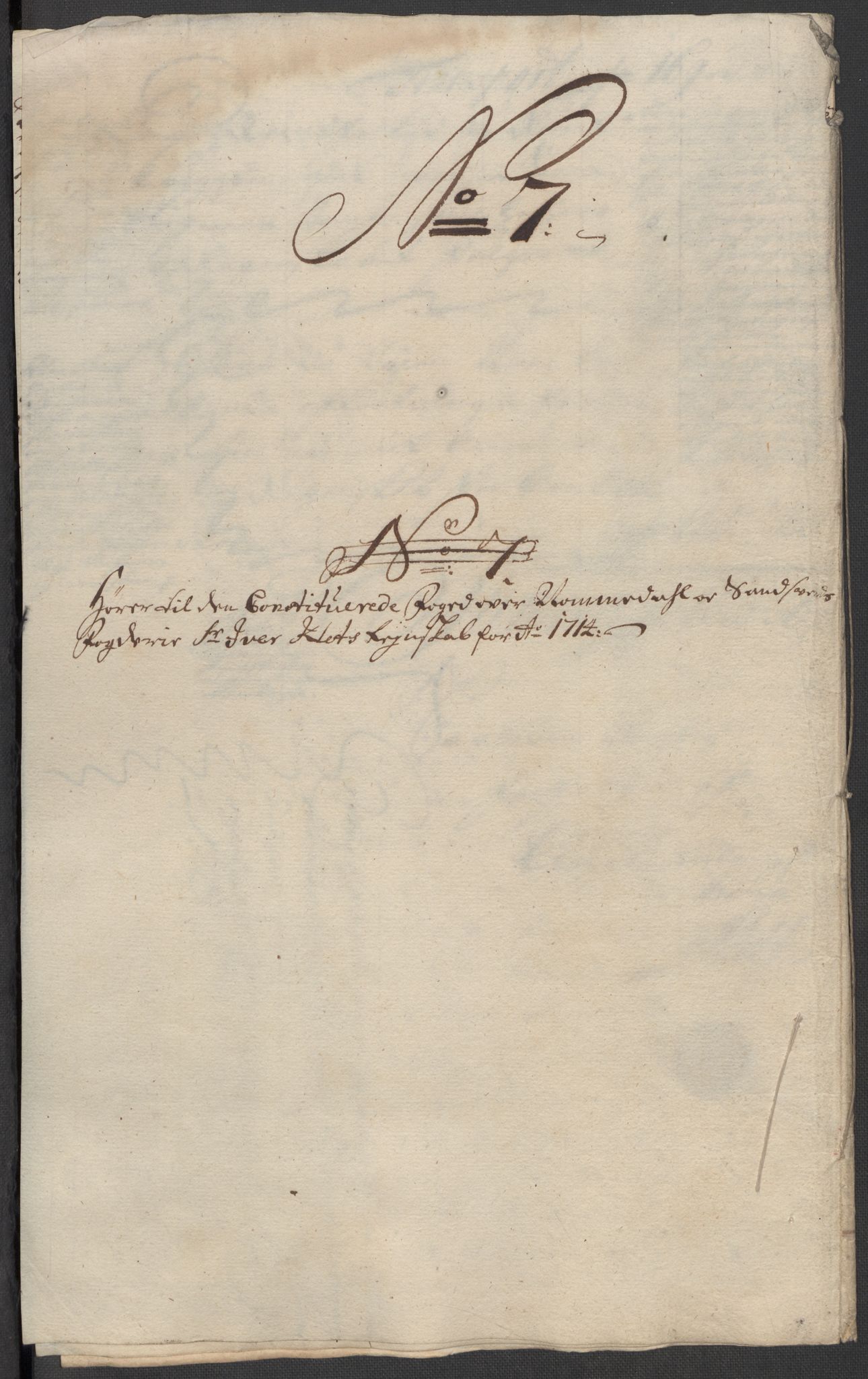 Rentekammeret inntil 1814, Reviderte regnskaper, Fogderegnskap, AV/RA-EA-4092/R24/L1589: Fogderegnskap Numedal og Sandsvær, 1714, p. 270