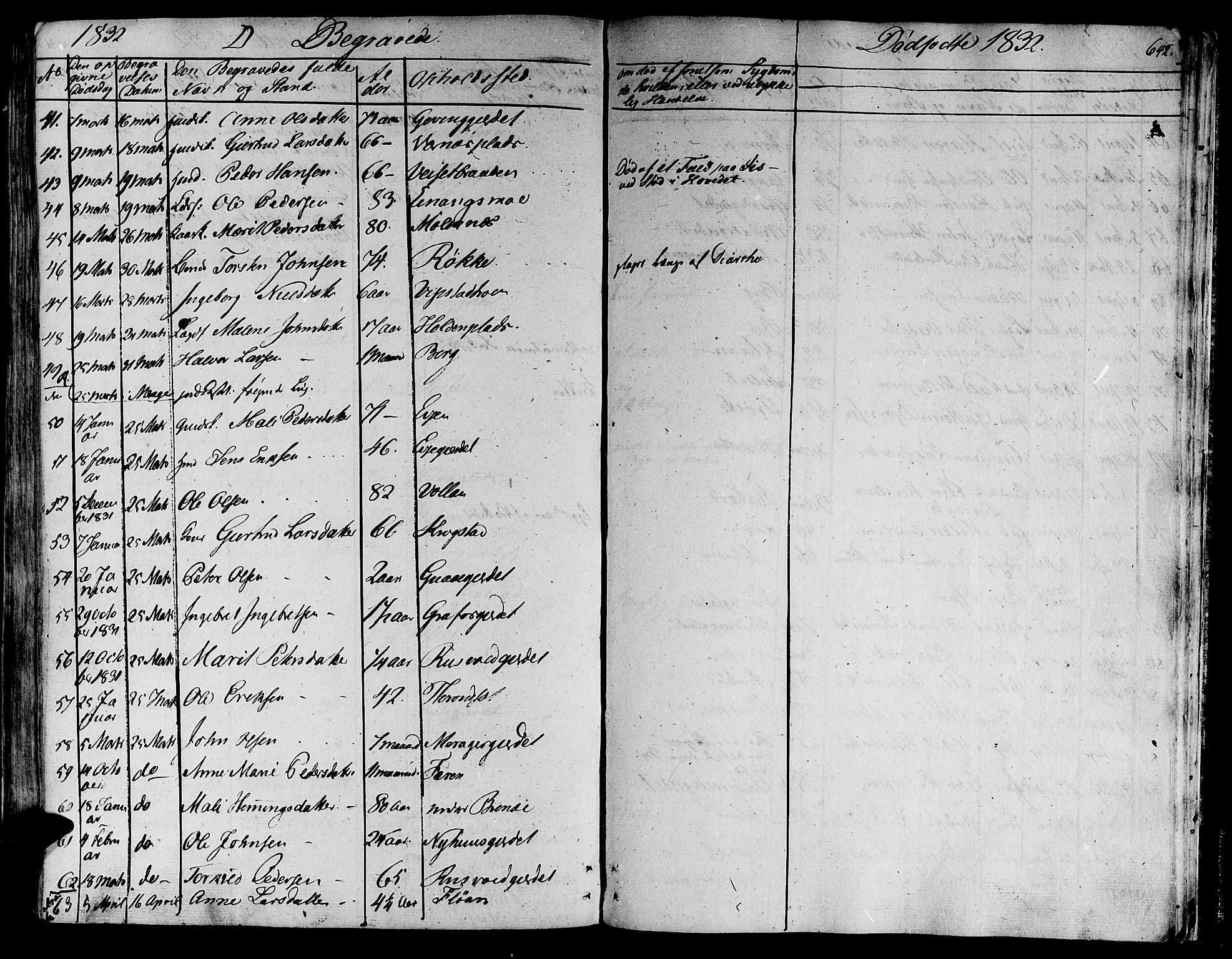 Ministerialprotokoller, klokkerbøker og fødselsregistre - Nord-Trøndelag, SAT/A-1458/709/L0070: Parish register (official) no. 709A10, 1820-1832, p. 642