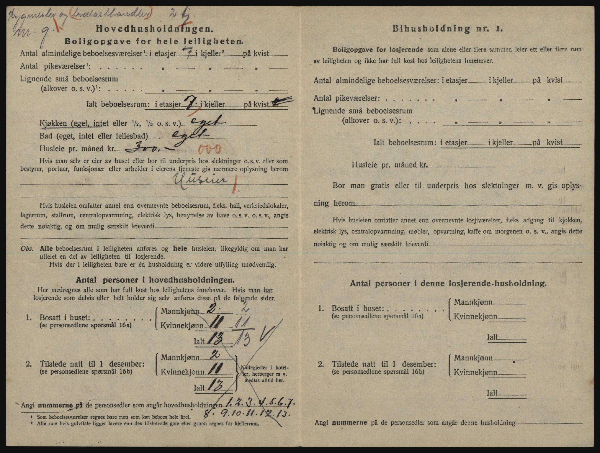 SATØ, 1920 census for Tromsø, 1920, p. 3196