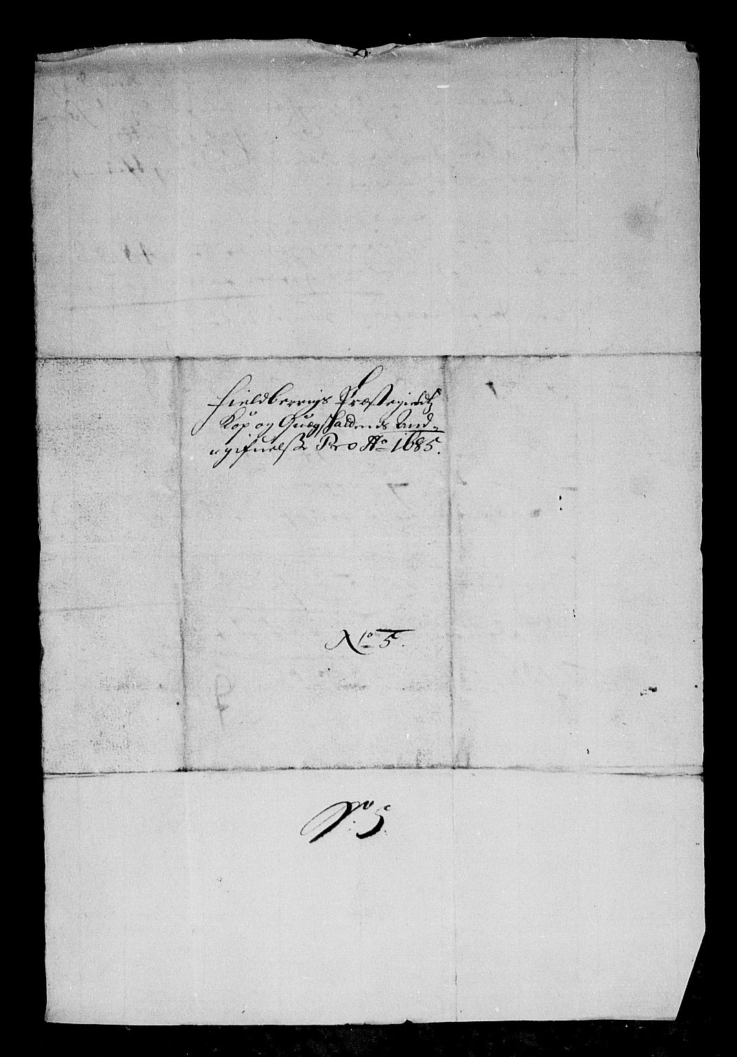 Rentekammeret inntil 1814, Reviderte regnskaper, Stiftamtstueregnskaper, Bergen stiftamt, AV/RA-EA-6043/R/Rc/L0077: Bergen stiftamt, 1685