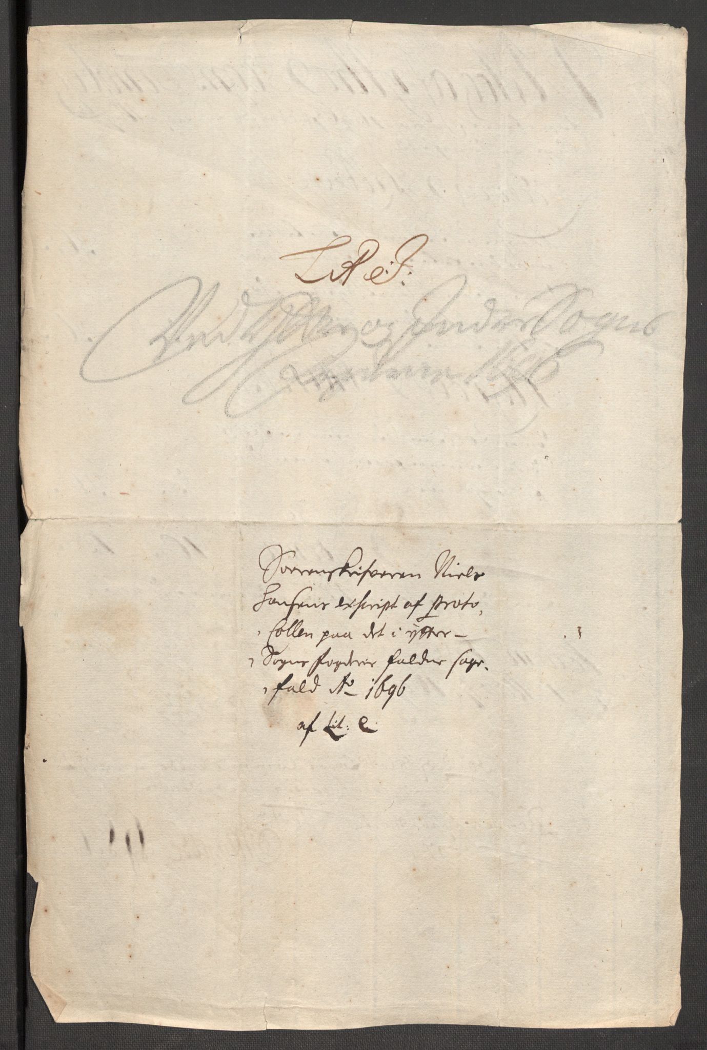 Rentekammeret inntil 1814, Reviderte regnskaper, Fogderegnskap, AV/RA-EA-4092/R52/L3309: Fogderegnskap Sogn, 1696-1697, p. 189