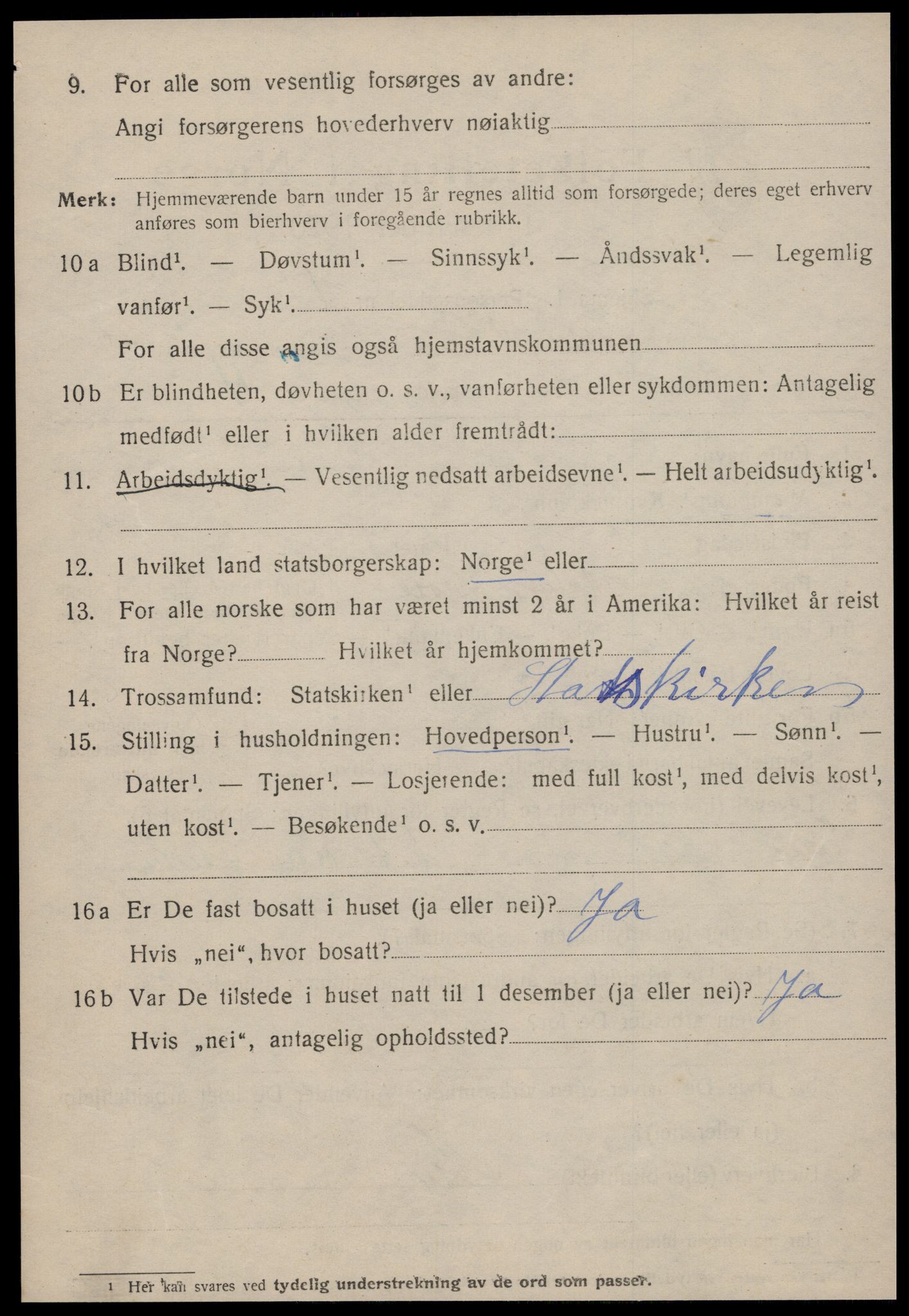 SAT, 1920 census for Ålesund, 1920, p. 37251