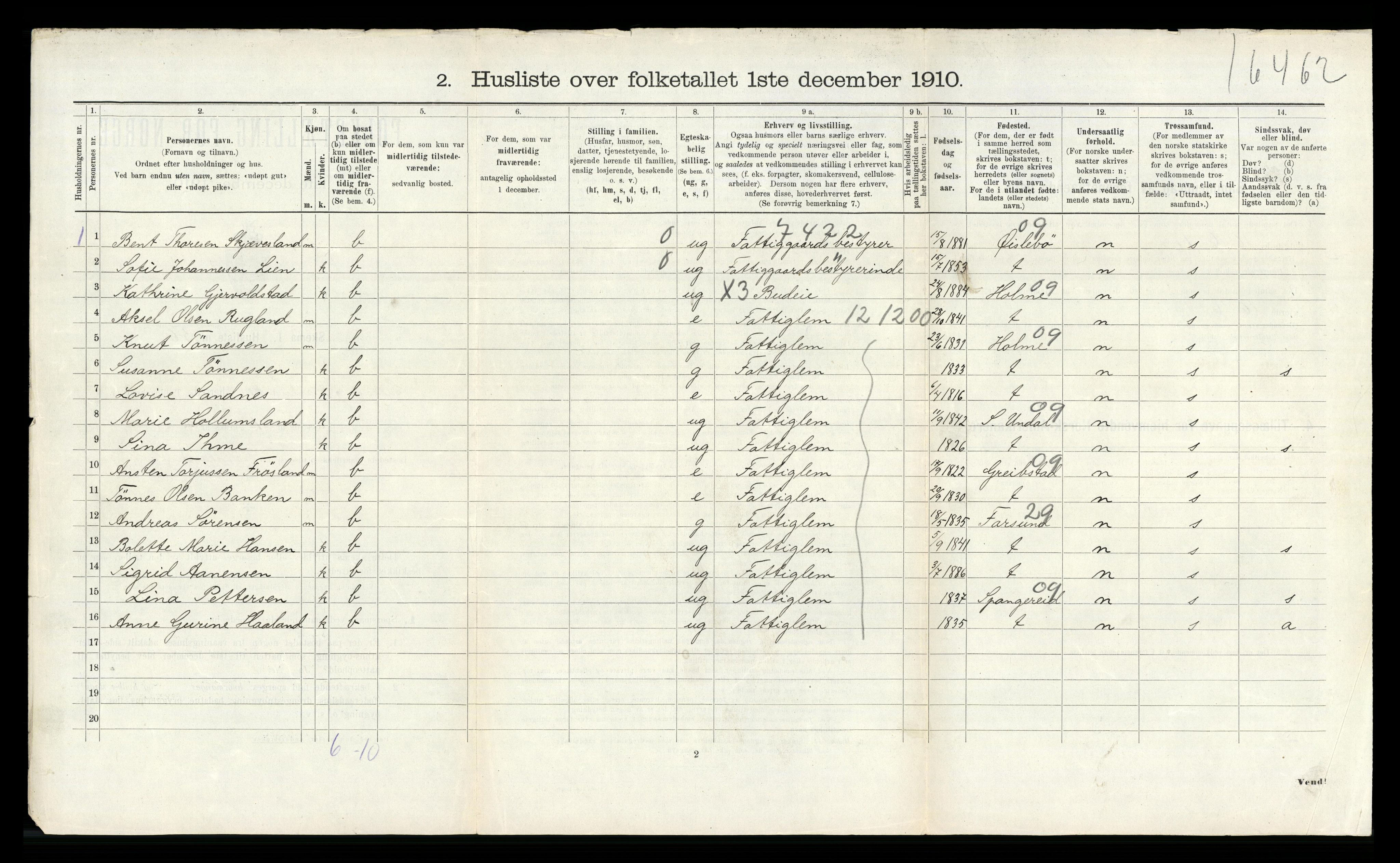 RA, 1910 census for Halse og Harkmark, 1910, p. 553