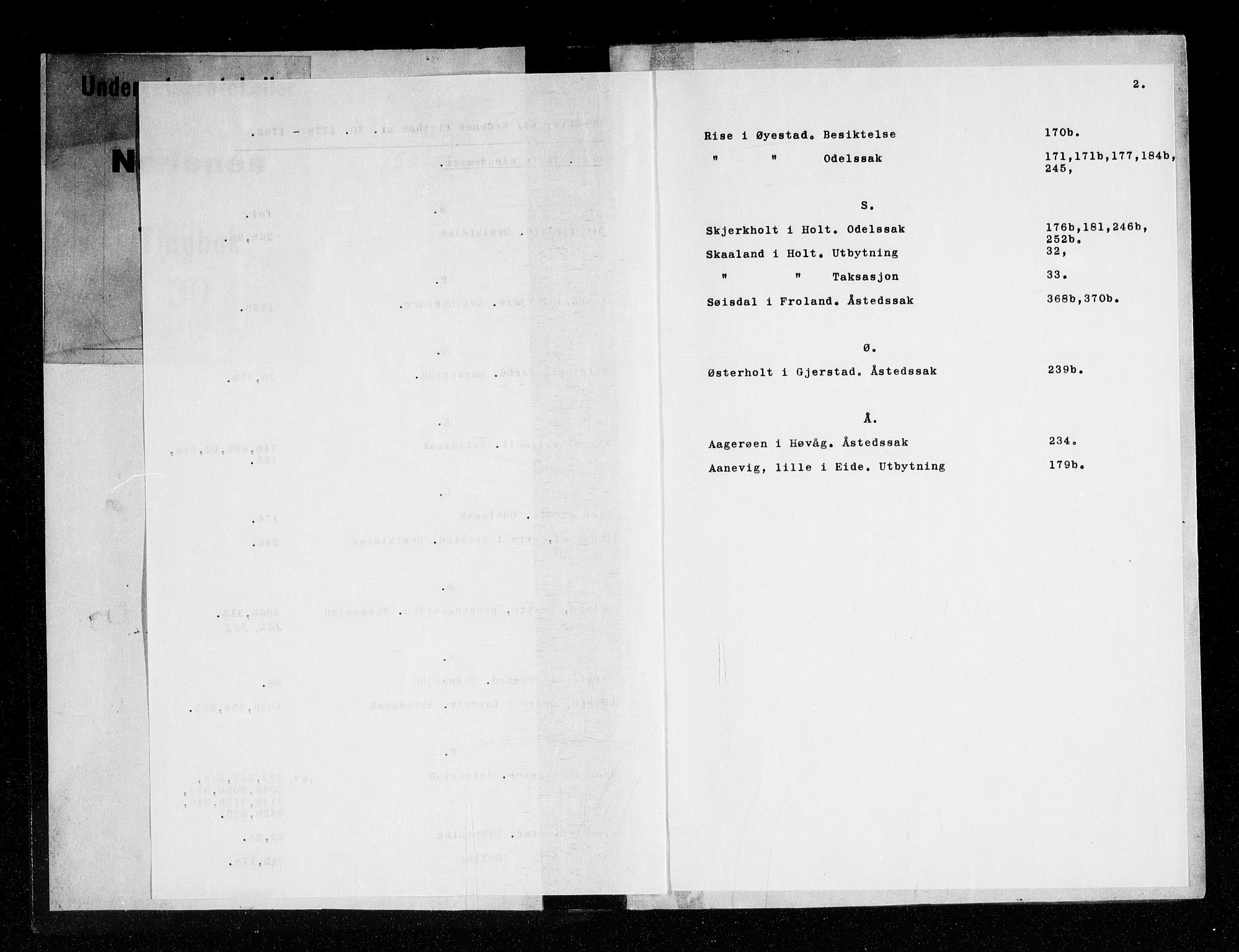 Nedenes sorenskriveri før 1824, AV/SAK-1221-0007/F/Fa/L0035: Tingbok med register nr 30, 1778-1782