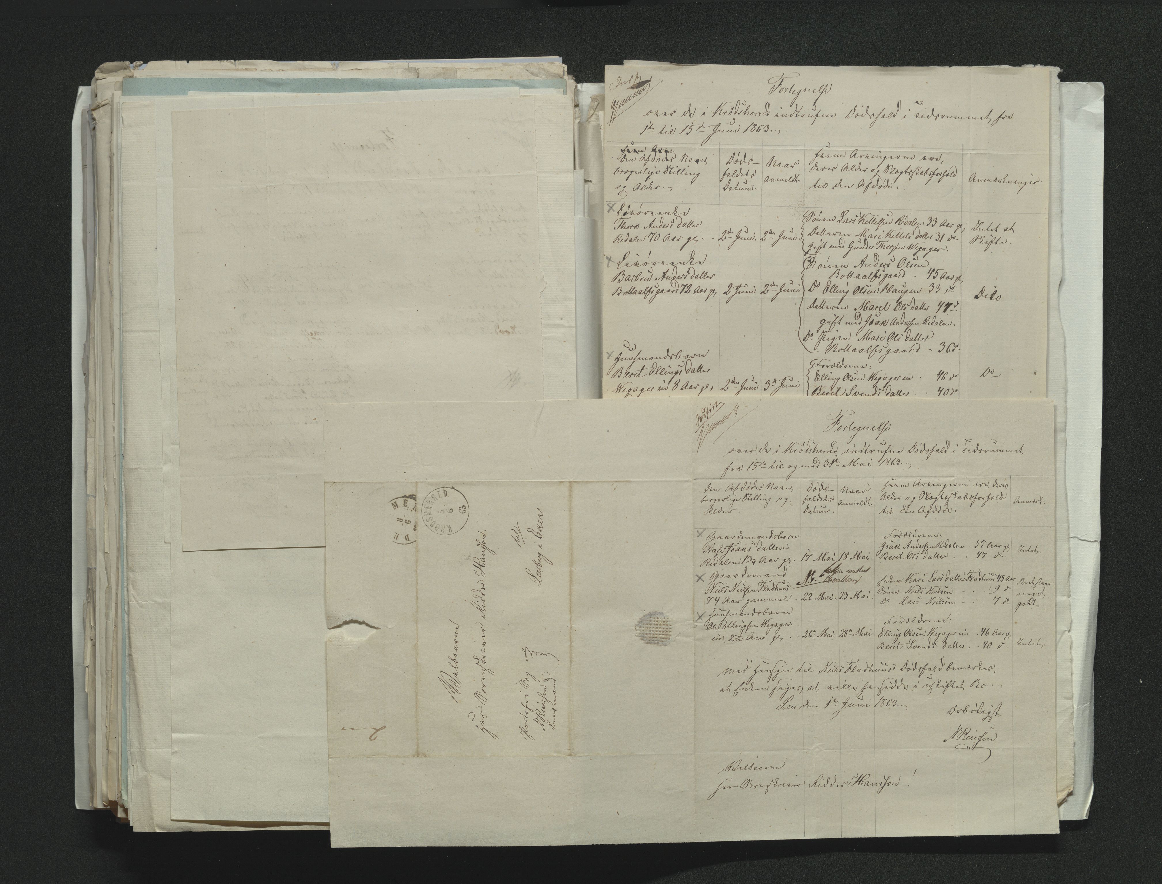 Eiker, Modum og Sigdal sorenskriveri, AV/SAKO-A-123/H/Ha/Hab/L0011: Dødsfallsmeldinger, 1862-1865, p. 325