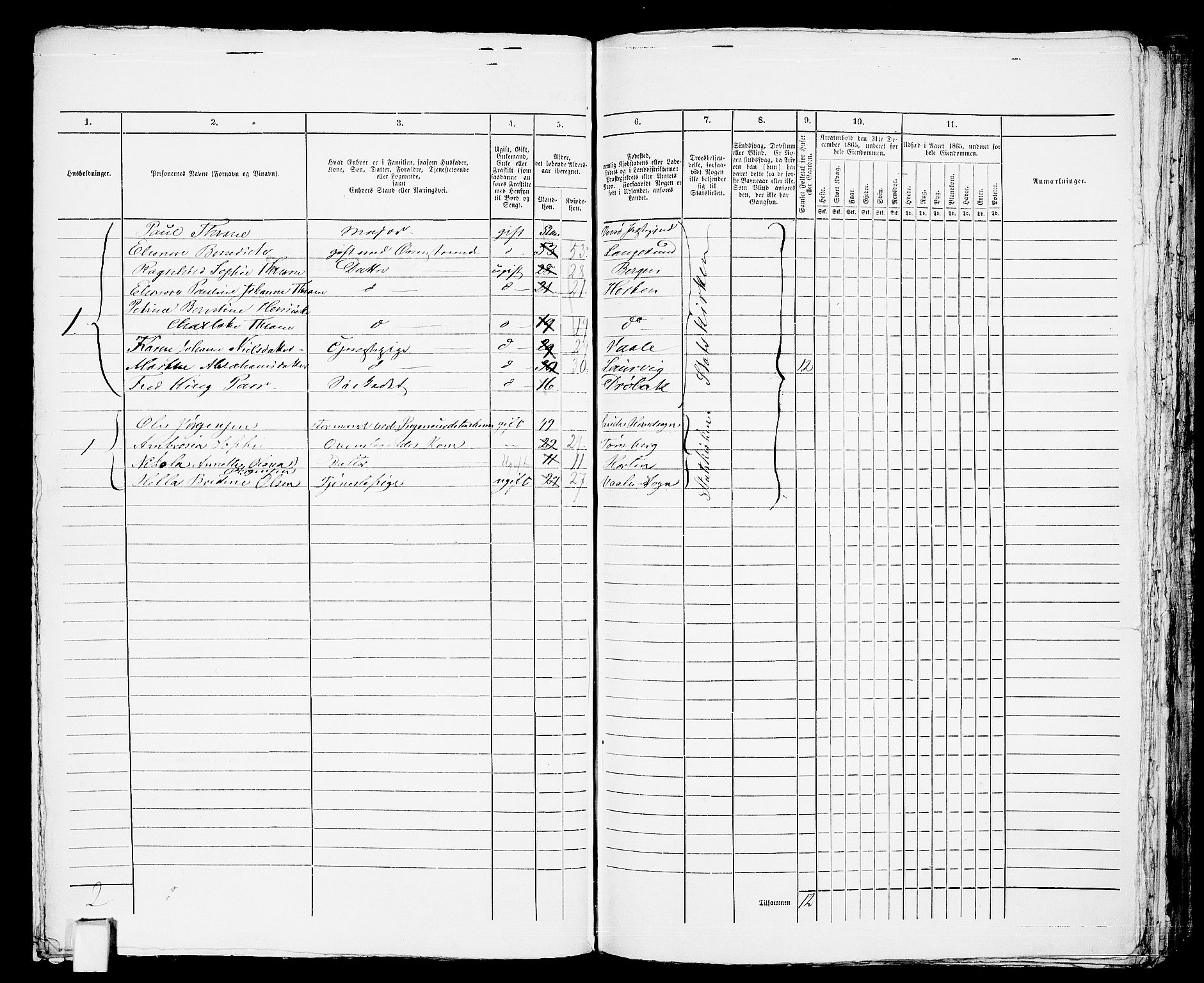 RA, 1865 census for Horten, 1865, p. 759