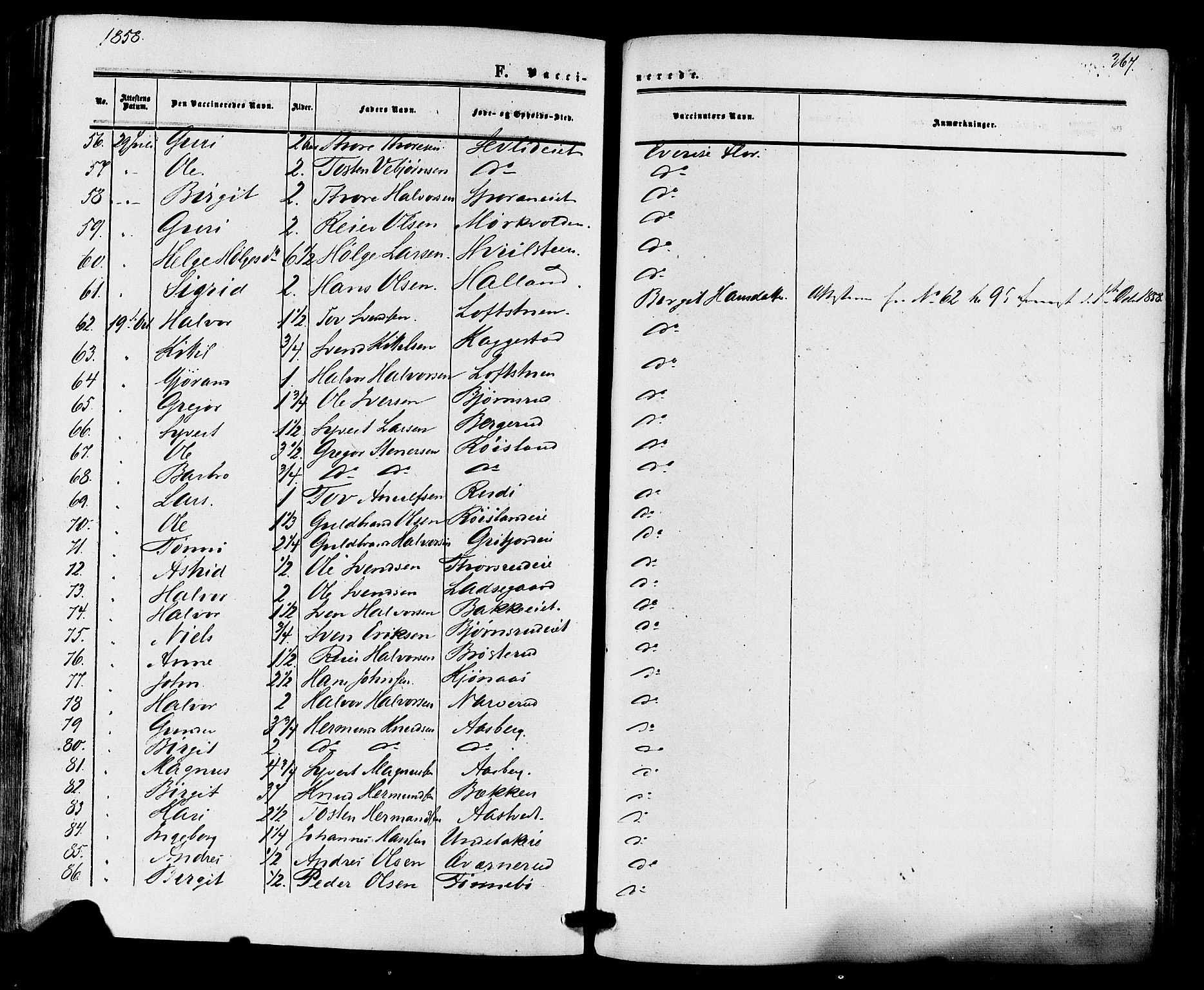 Nore kirkebøker, SAKO/A-238/F/Fa/L0003: Parish register (official) no. I 3, 1858-1866, p. 367