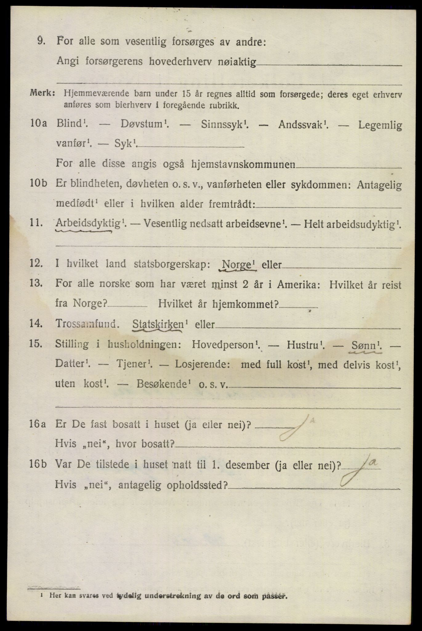 SAKO, 1920 census for Holla, 1920, p. 7118