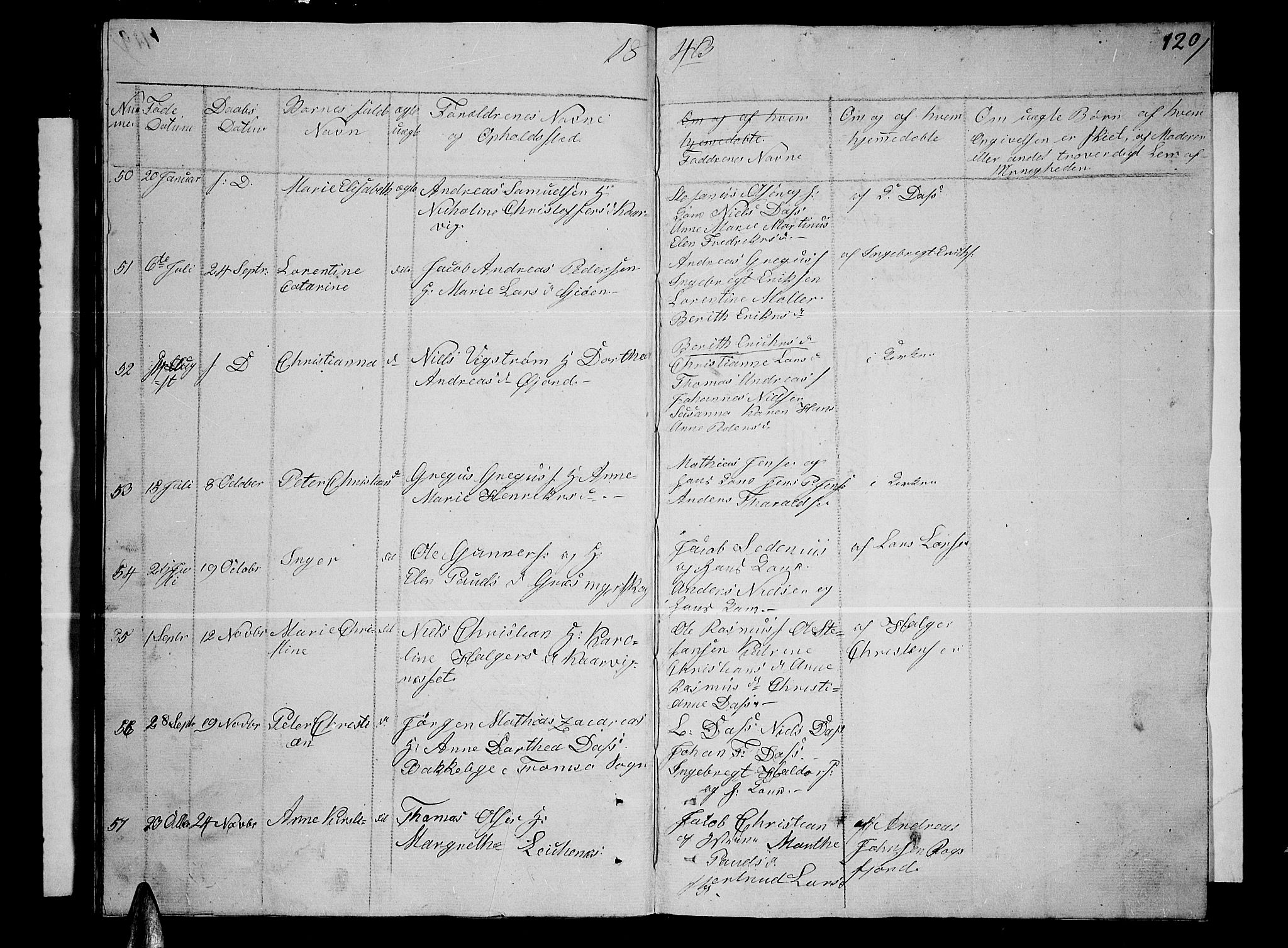 Lenvik sokneprestembete, AV/SATØ-S-1310/H/Ha/Hab/L0002klokker: Parish register (copy) no. 2, 1838-1843, p. 120