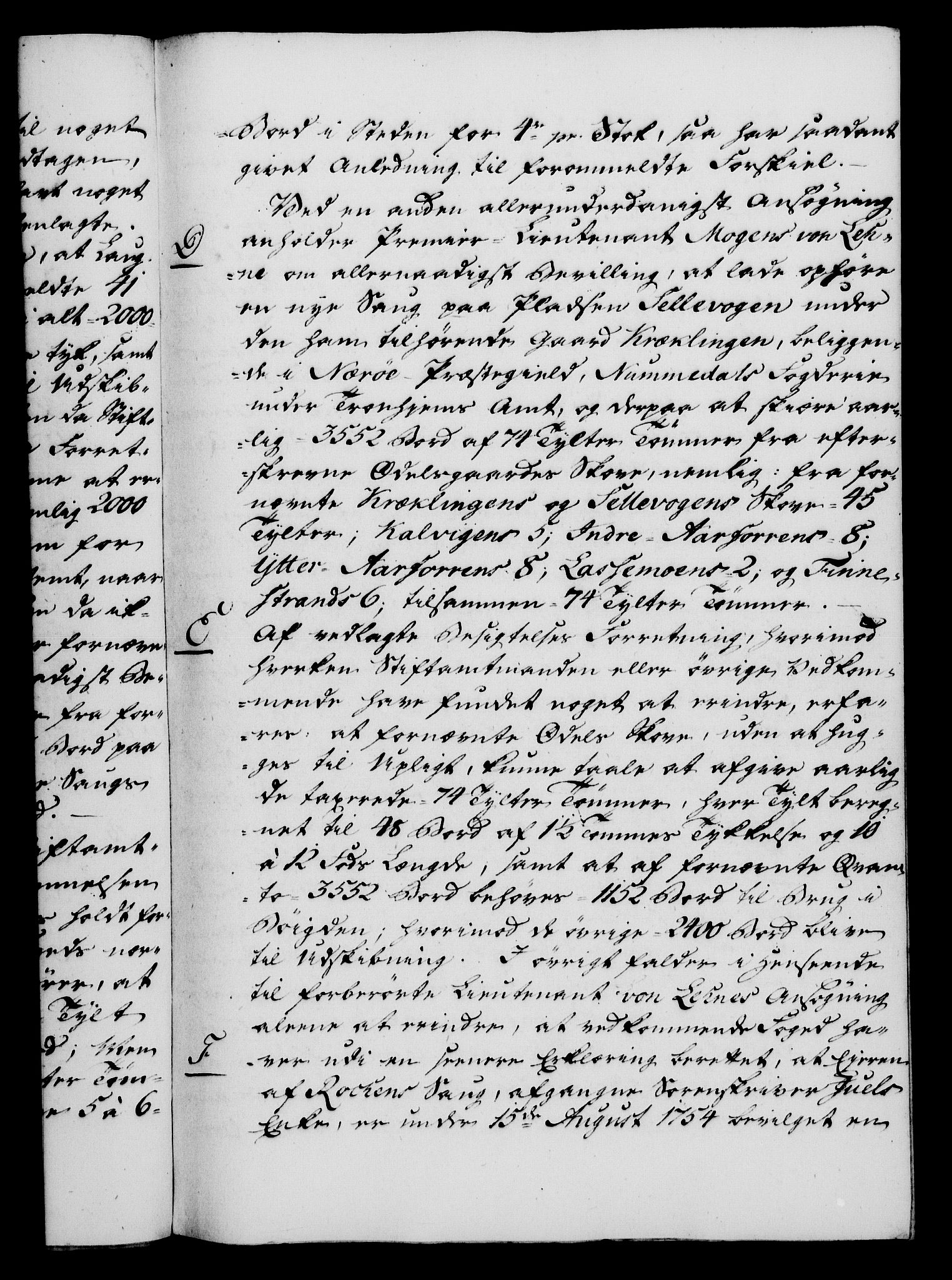 Rentekammeret, Kammerkanselliet, RA/EA-3111/G/Gf/Gfa/L0066: Norsk relasjons- og resolusjonsprotokoll (merket RK 52.66), 1784, p. 402