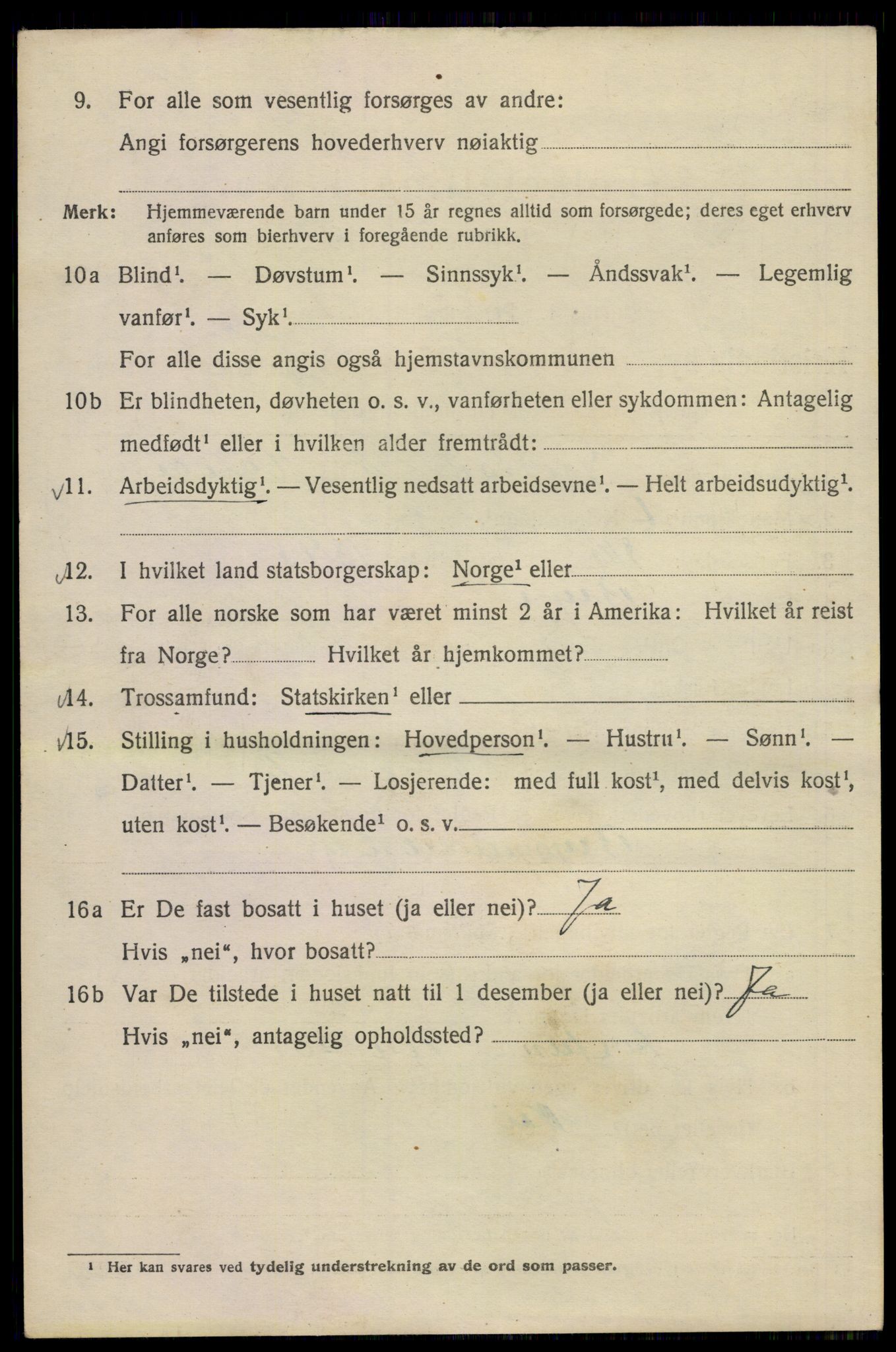 SAO, 1920 census for Kristiania, 1920, p. 264712