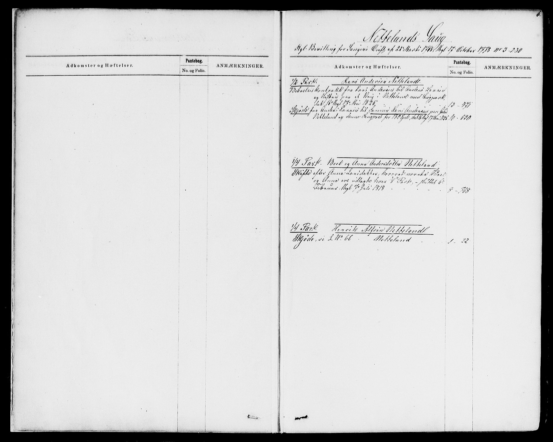 Sunnhordland sorenskrivar, SAB/A-2401/1/G/Ga/Gae/L0003: Mortgage register no. II.A.e.3, 1866-1920, p. 6
