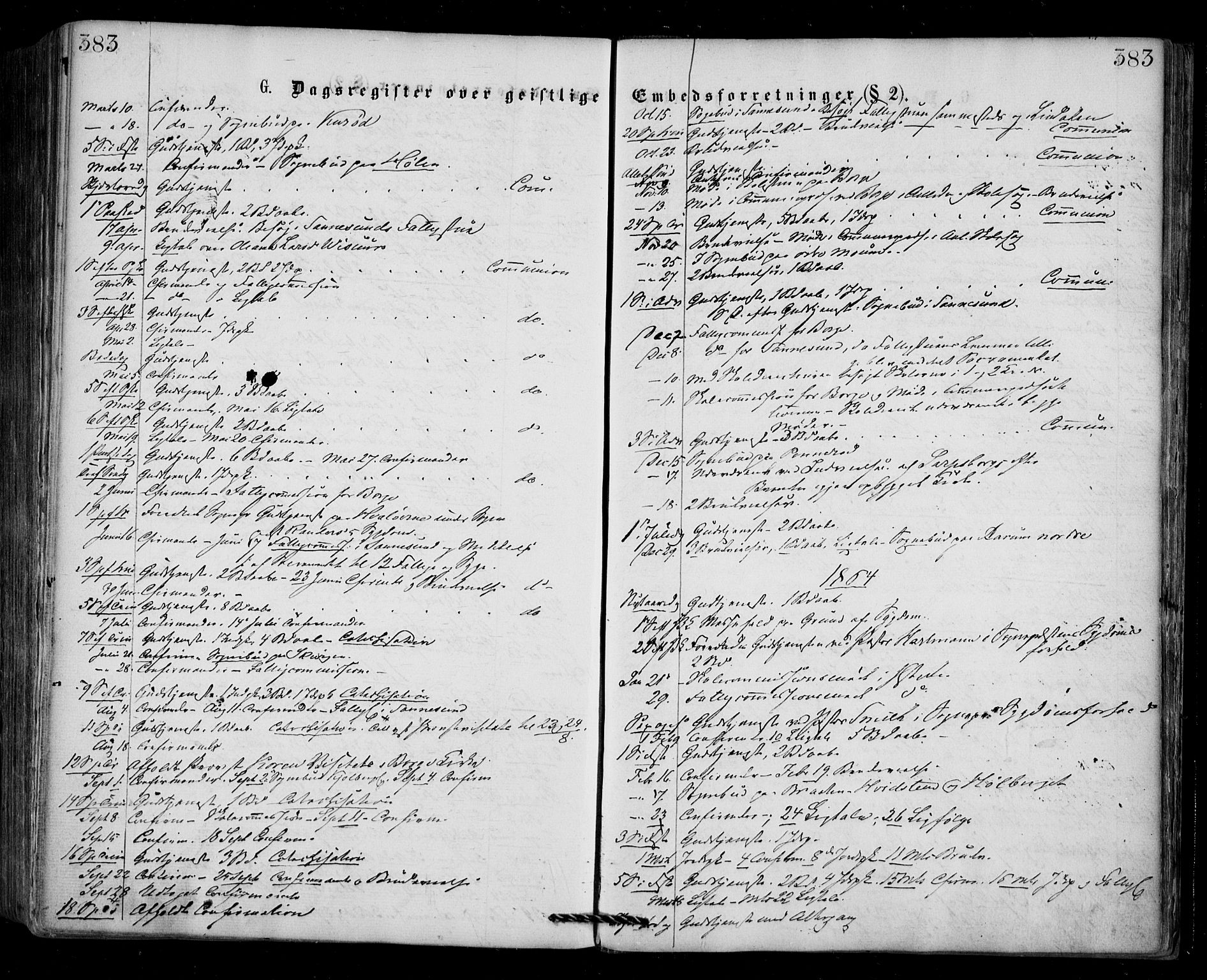 Borge prestekontor Kirkebøker, SAO/A-10903/F/Fa/L0006: Parish register (official) no. I 6, 1861-1874, p. 383