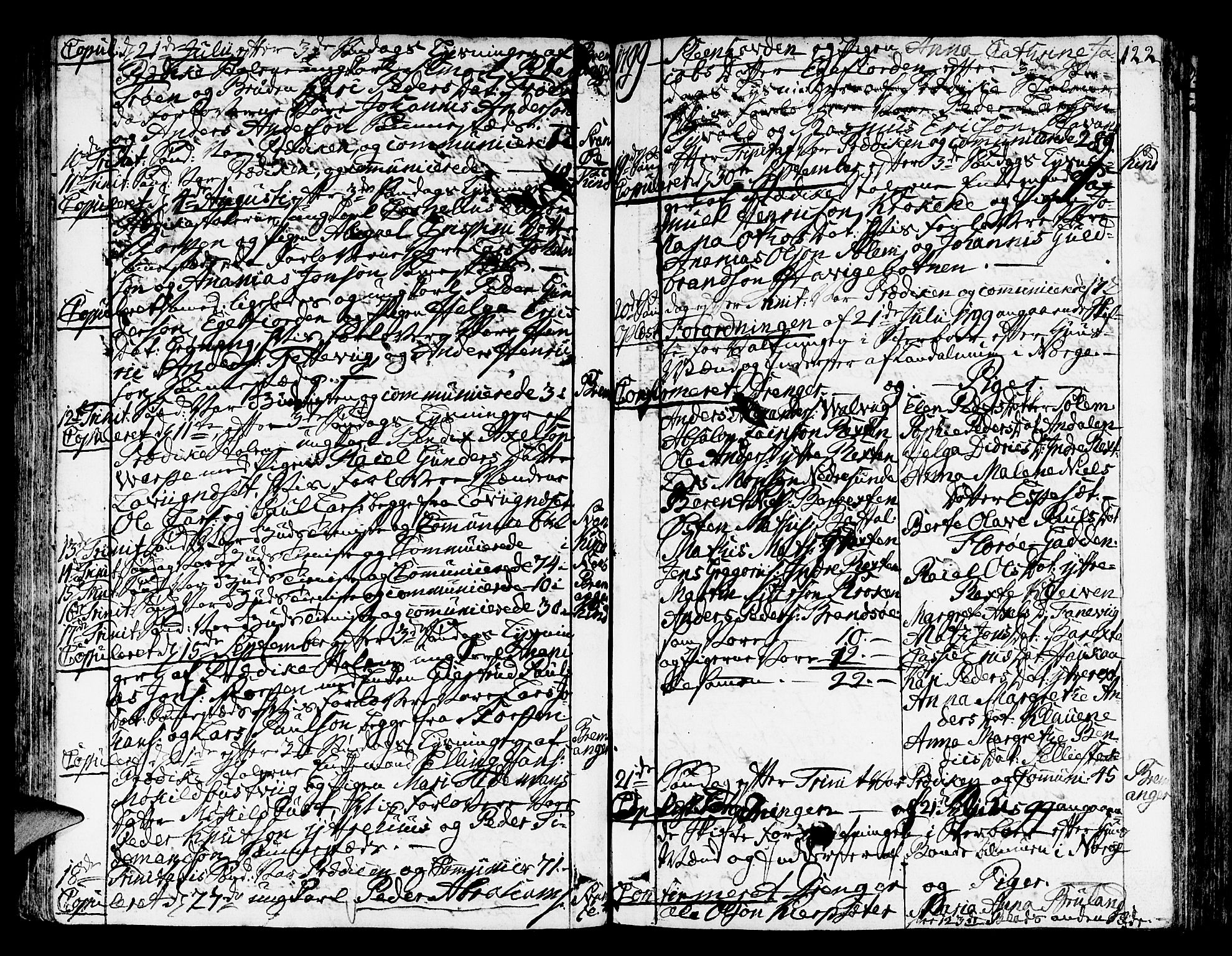 Kinn sokneprestembete, SAB/A-80801/H/Haa/Haaa/L0003: Parish register (official) no. A 3, 1785-1821, p. 122