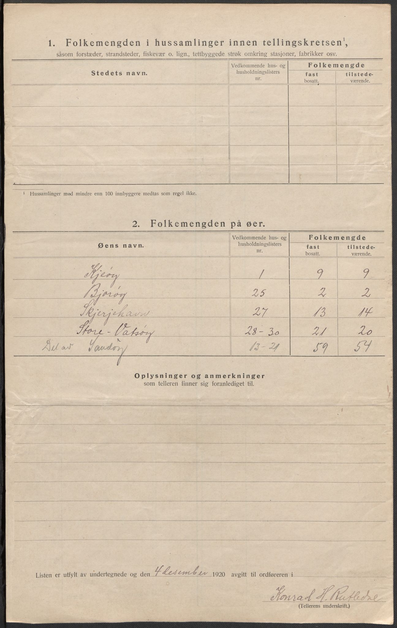 SAB, 1920 census for Gulen, 1920, p. 39