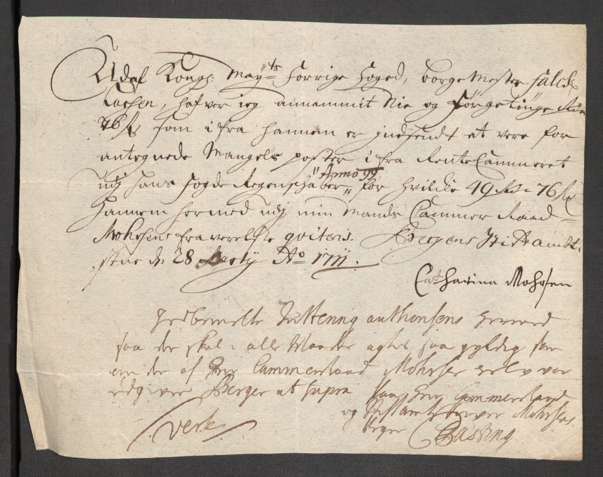 Rentekammeret inntil 1814, Reviderte regnskaper, Fogderegnskap, AV/RA-EA-4092/R48/L2978: Fogderegnskap Sunnhordland og Hardanger, 1699, p. 670