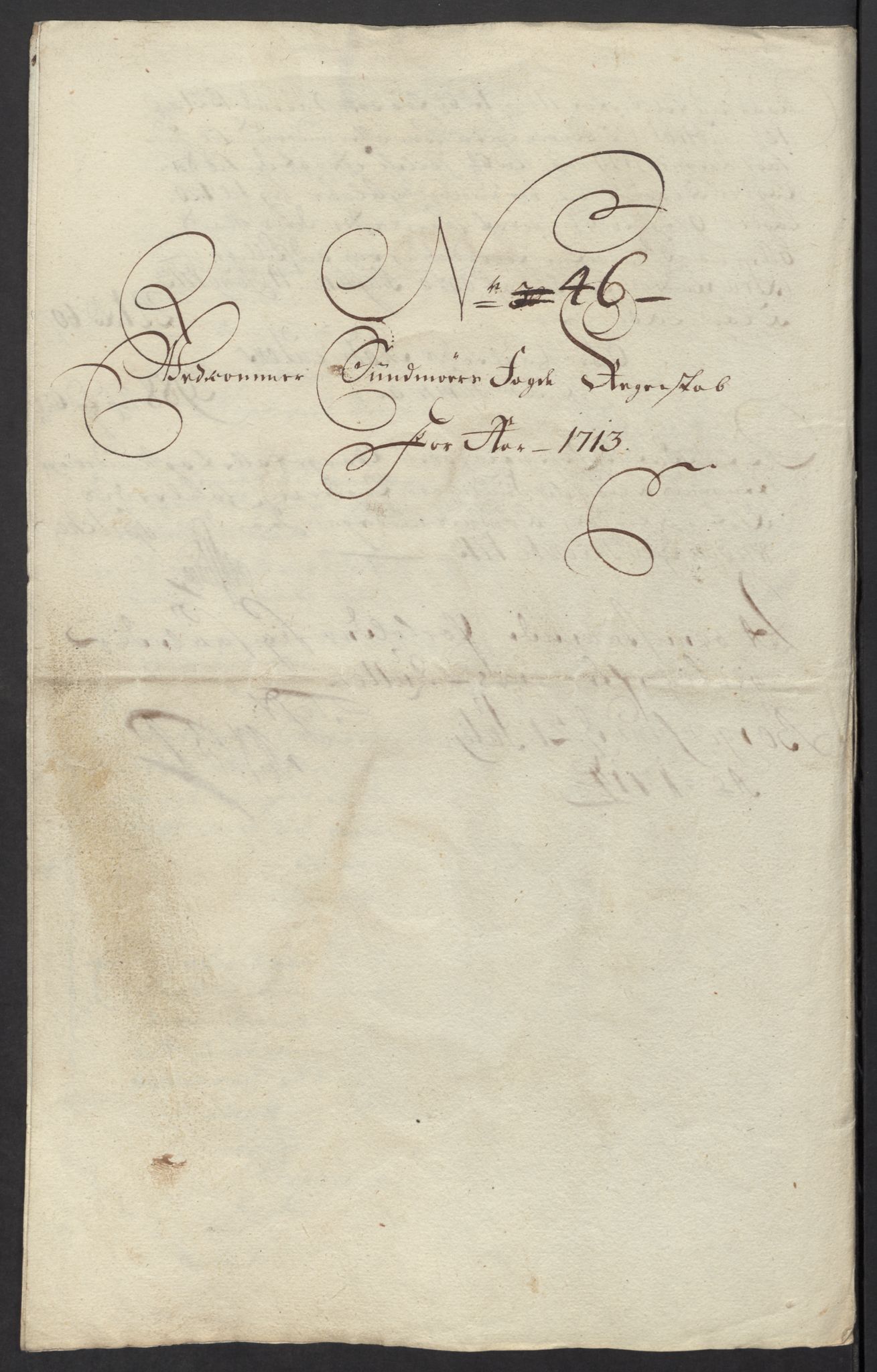 Rentekammeret inntil 1814, Reviderte regnskaper, Fogderegnskap, RA/EA-4092/R54/L3565: Fogderegnskap Sunnmøre, 1712-1713, p. 562