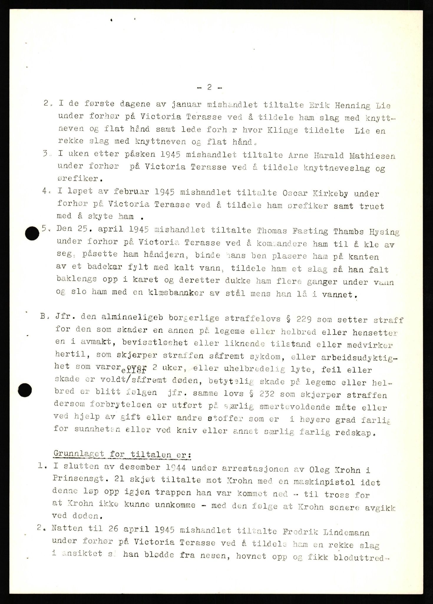 Forsvaret, Forsvarets overkommando II, AV/RA-RAFA-3915/D/Db/L0028: CI Questionaires. Tyske okkupasjonsstyrker i Norge. Tyskere., 1945-1946, p. 313