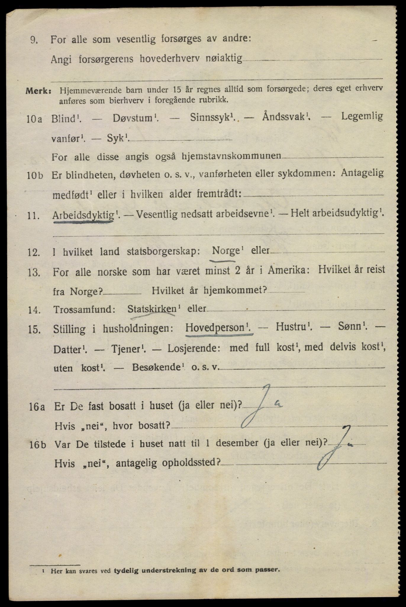 SAKO, 1920 census for Kragerø, 1920, p. 13888