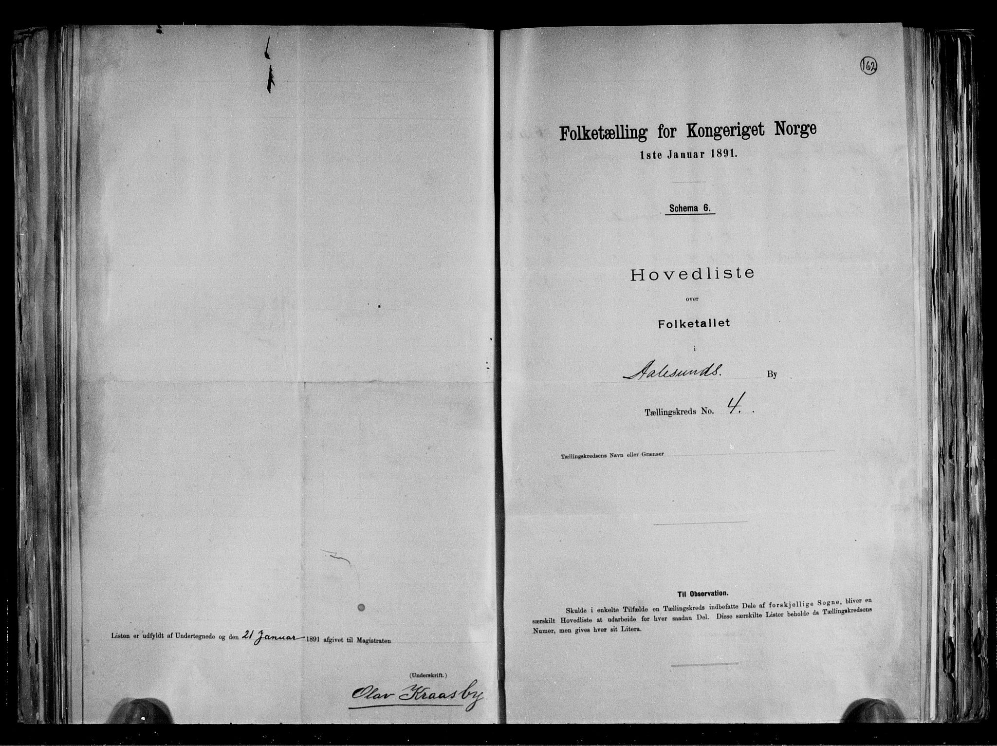 RA, 1891 census for 1501 Ålesund, 1891, p. 11