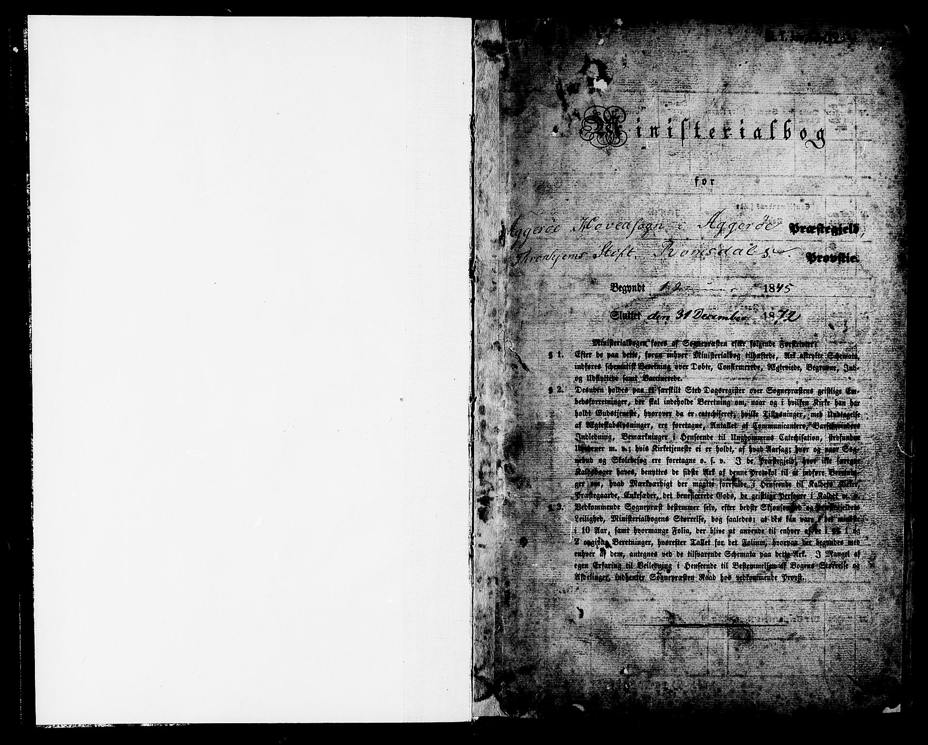 Ministerialprotokoller, klokkerbøker og fødselsregistre - Møre og Romsdal, SAT/A-1454/560/L0719: Parish register (official) no. 560A03, 1845-1872