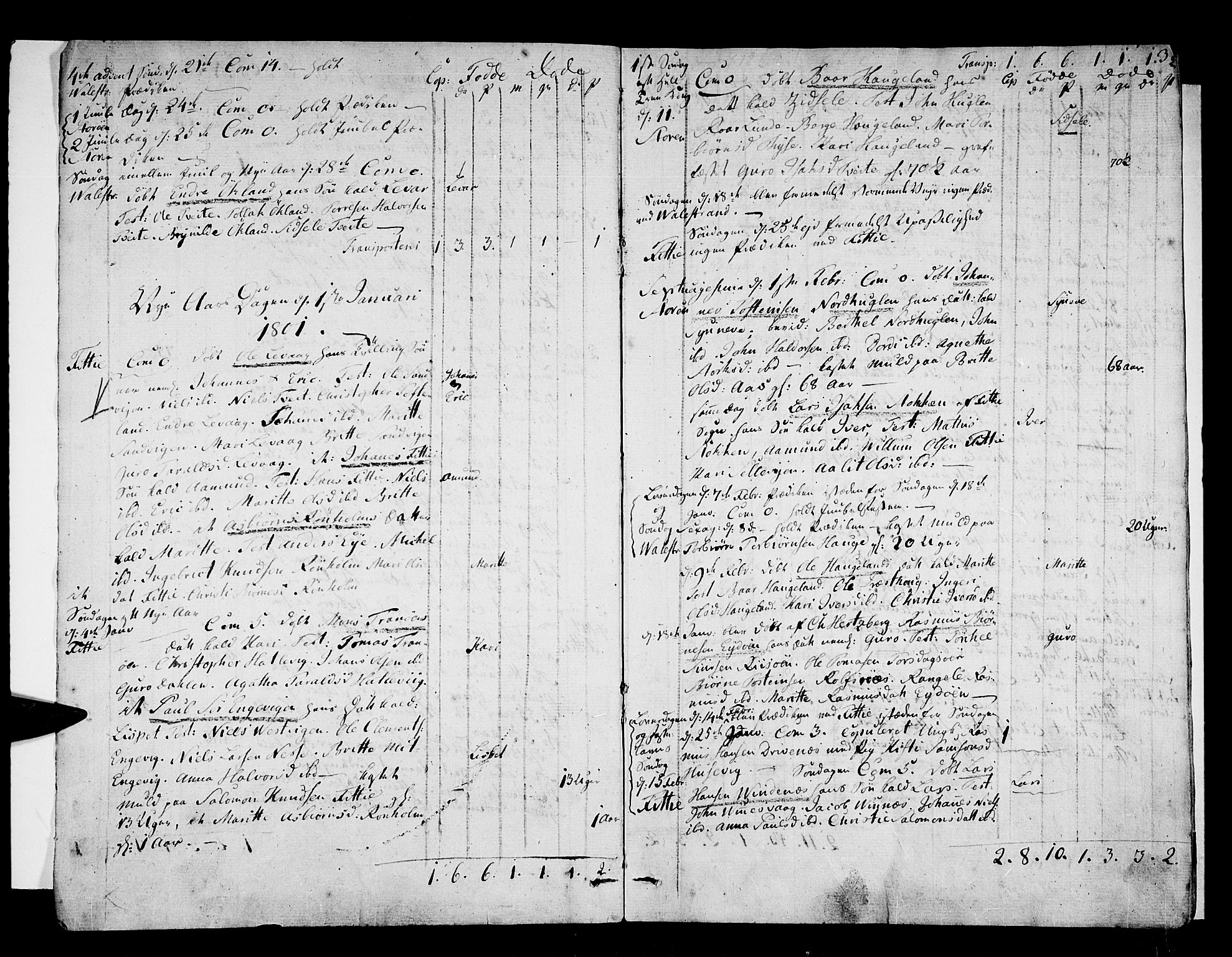 Stord sokneprestembete, AV/SAB-A-78201/H/Haa: Parish register (official) no. A 4, 1800-1815, p. 3