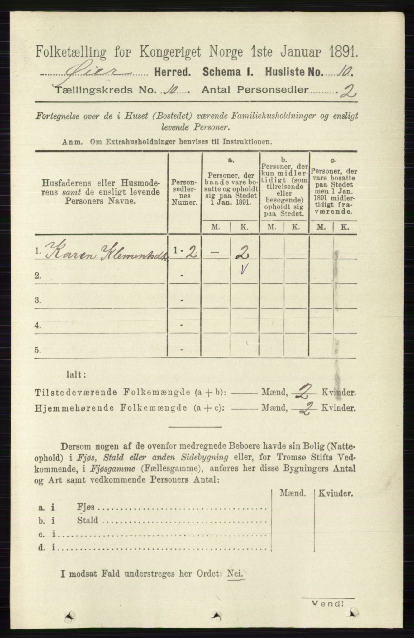 RA, 1891 census for 0521 Øyer, 1891, p. 3504