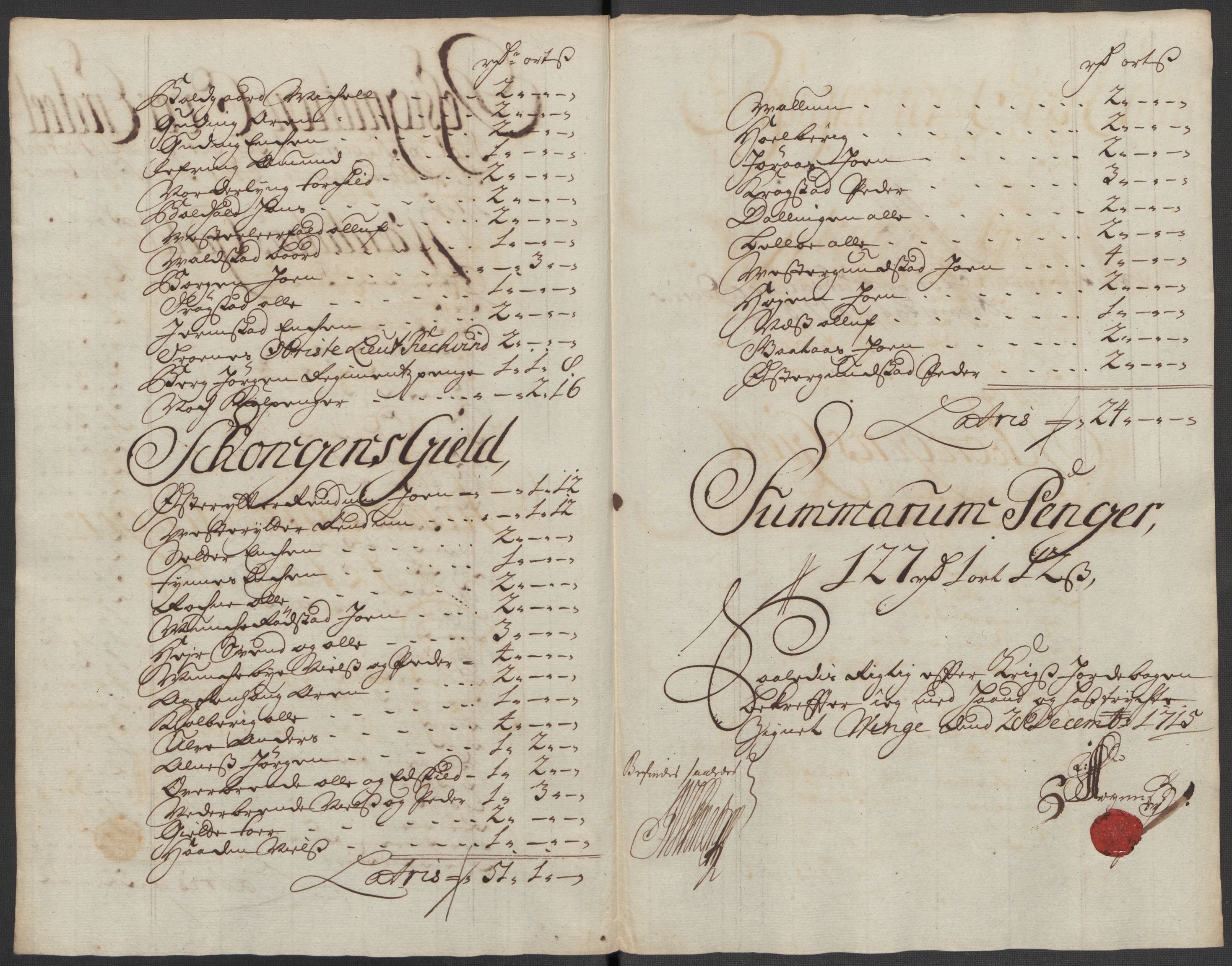 Rentekammeret inntil 1814, Reviderte regnskaper, Fogderegnskap, RA/EA-4092/R62/L4205: Fogderegnskap Stjørdal og Verdal, 1715, p. 113