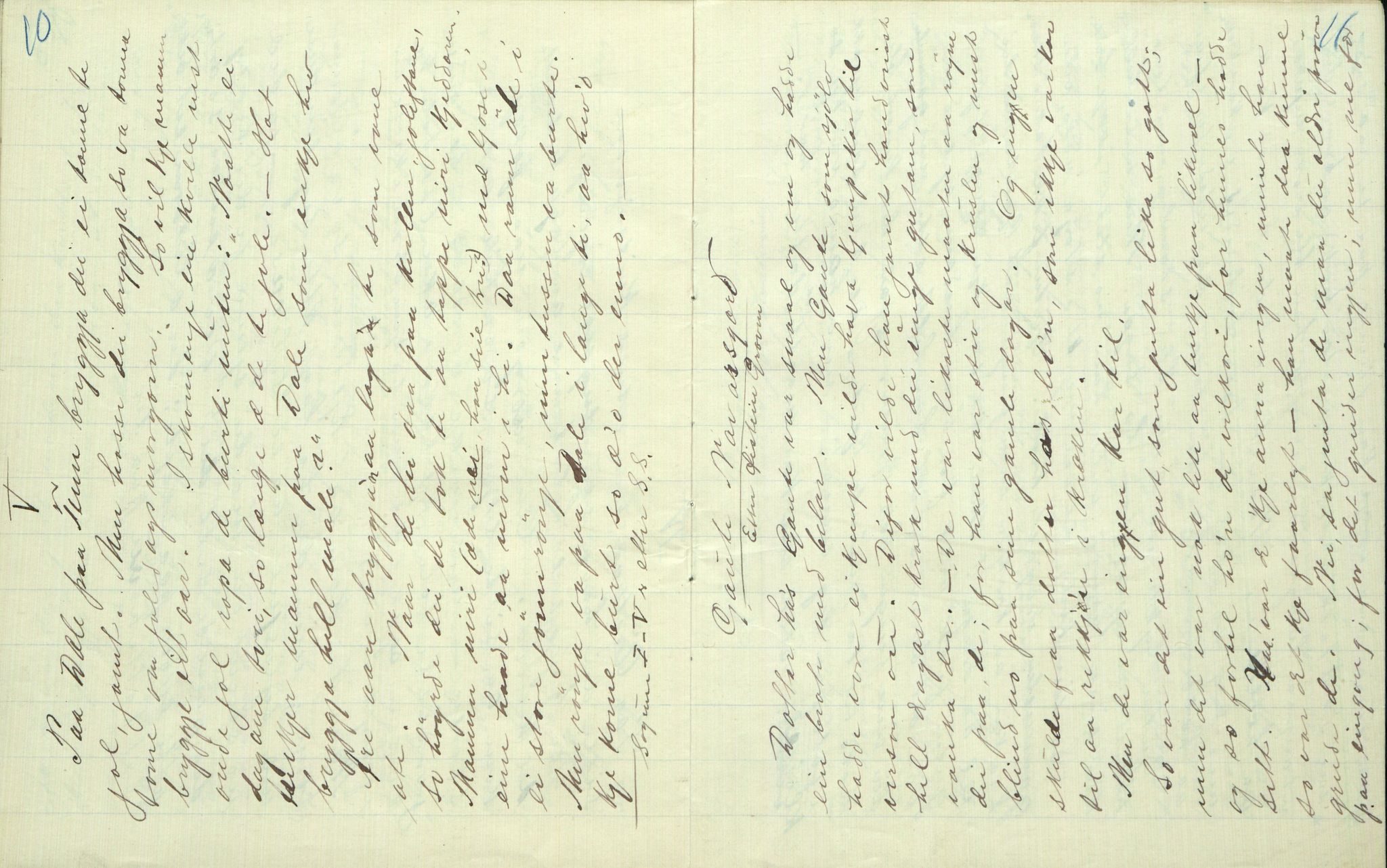 Rikard Berge, TEMU/TGM-A-1003/F/L0005/0002: 160-200 / 161 Oppskrifter av Rikard Berge, Aanund Olsnes m.fl. , 1905-1929, p. 10-11