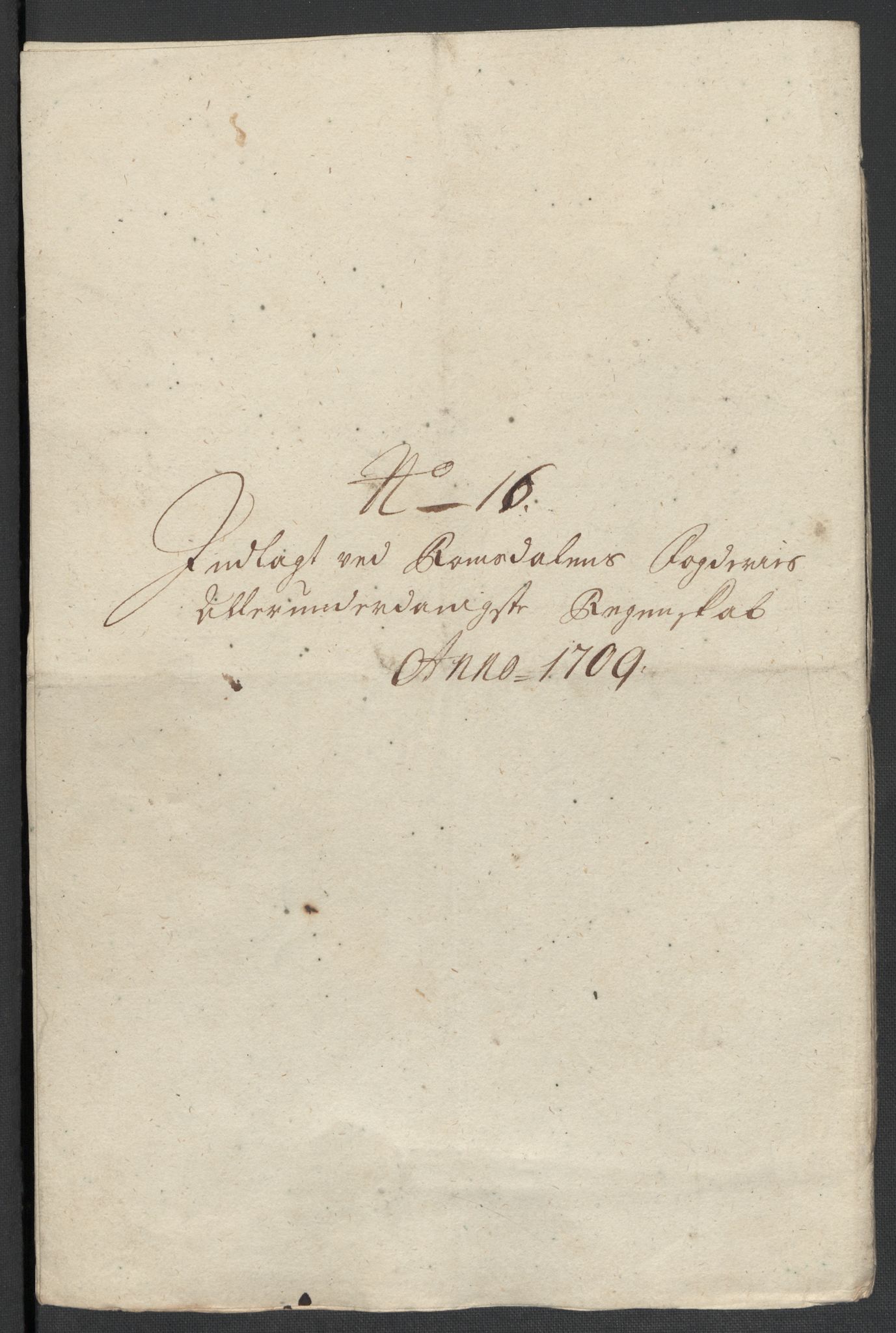 Rentekammeret inntil 1814, Reviderte regnskaper, Fogderegnskap, RA/EA-4092/R55/L3659: Fogderegnskap Romsdal, 1709-1710, p. 149