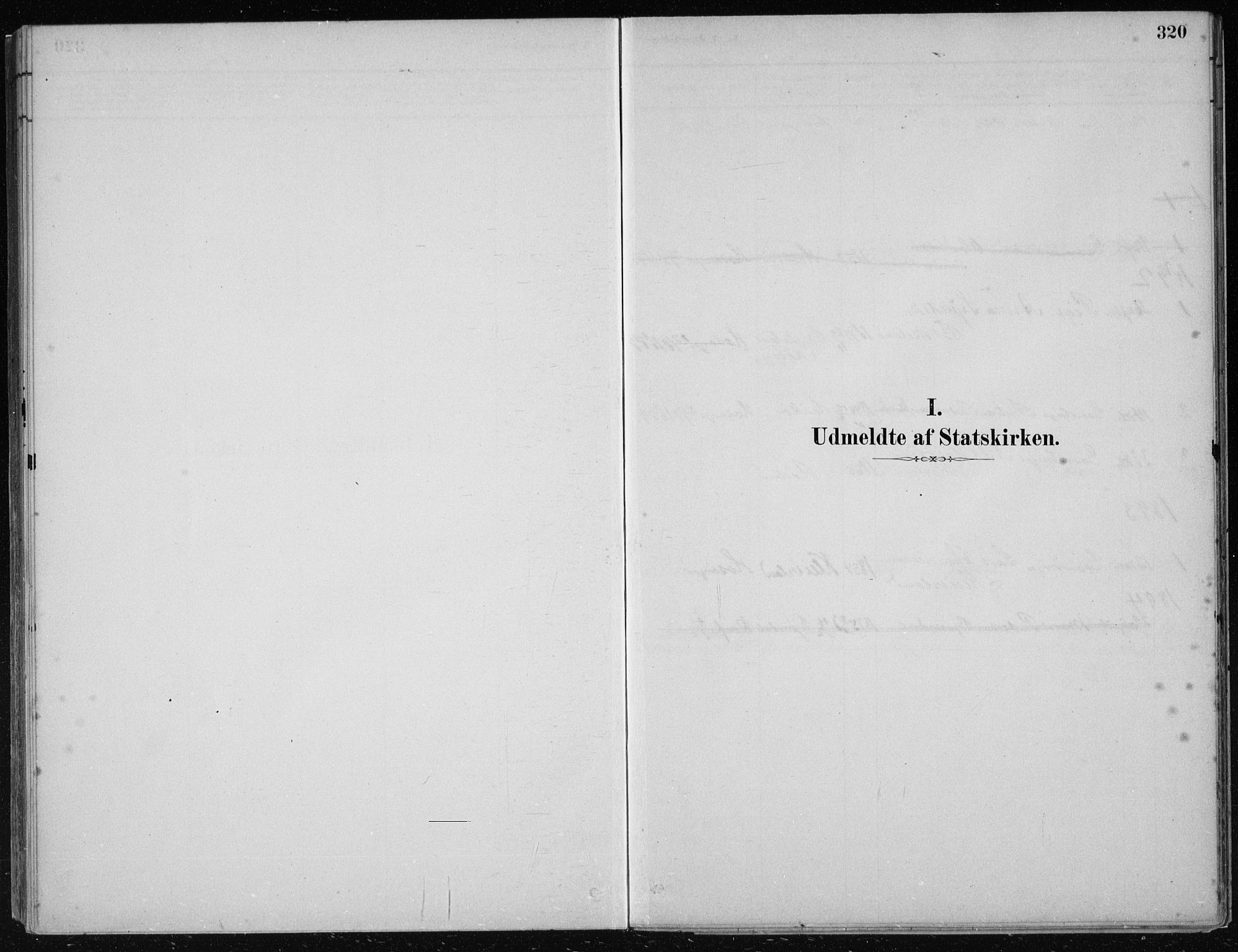 Hosanger sokneprestembete, AV/SAB-A-75801/H/Haa: Parish register (official) no. B  1, 1880-1896, p. 320