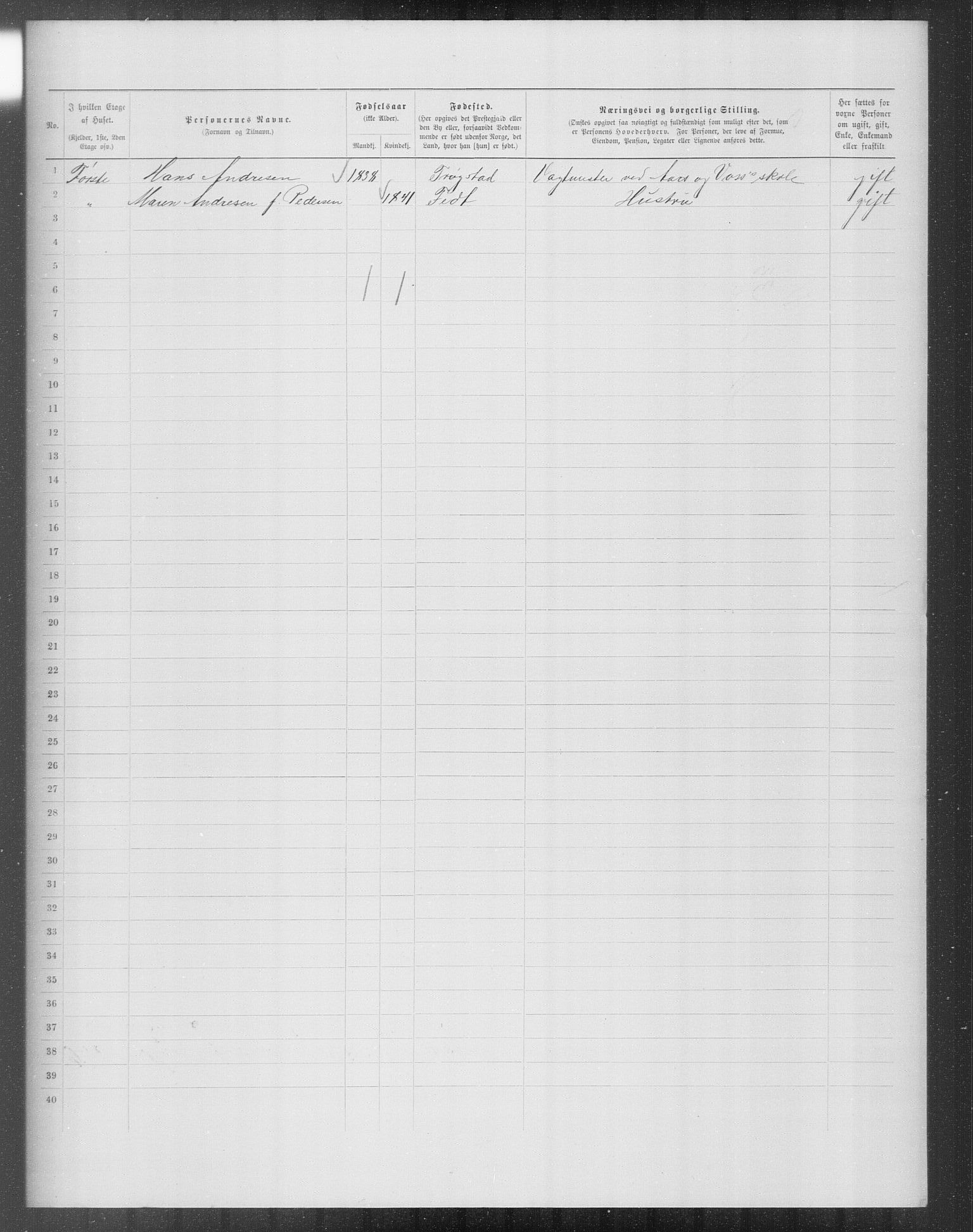 OBA, Municipal Census 1899 for Kristiania, 1899, p. 11670