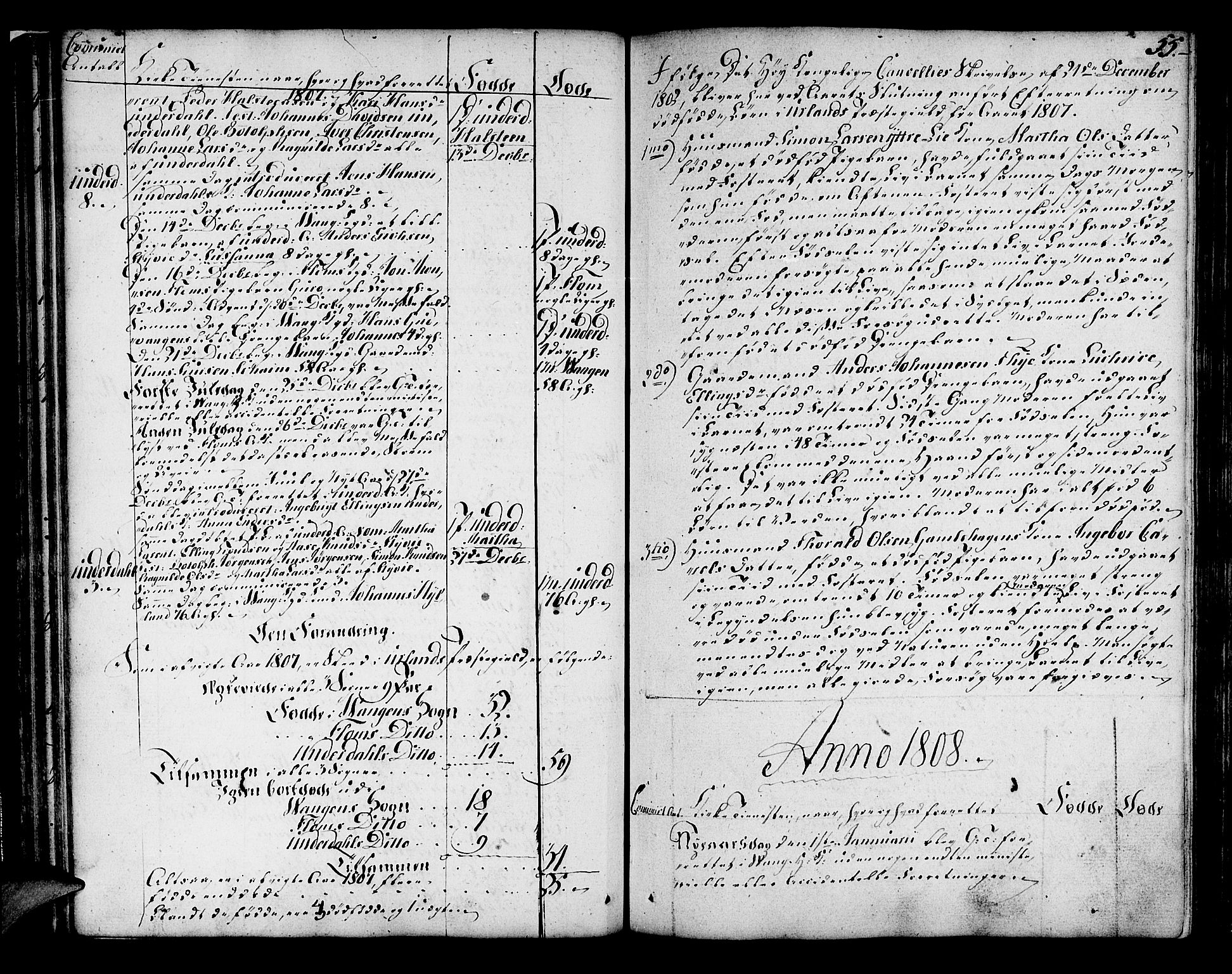 Aurland sokneprestembete, SAB/A-99937/H/Ha/Haa/L0005: Parish register (official) no. A 5, 1801-1821, p. 55