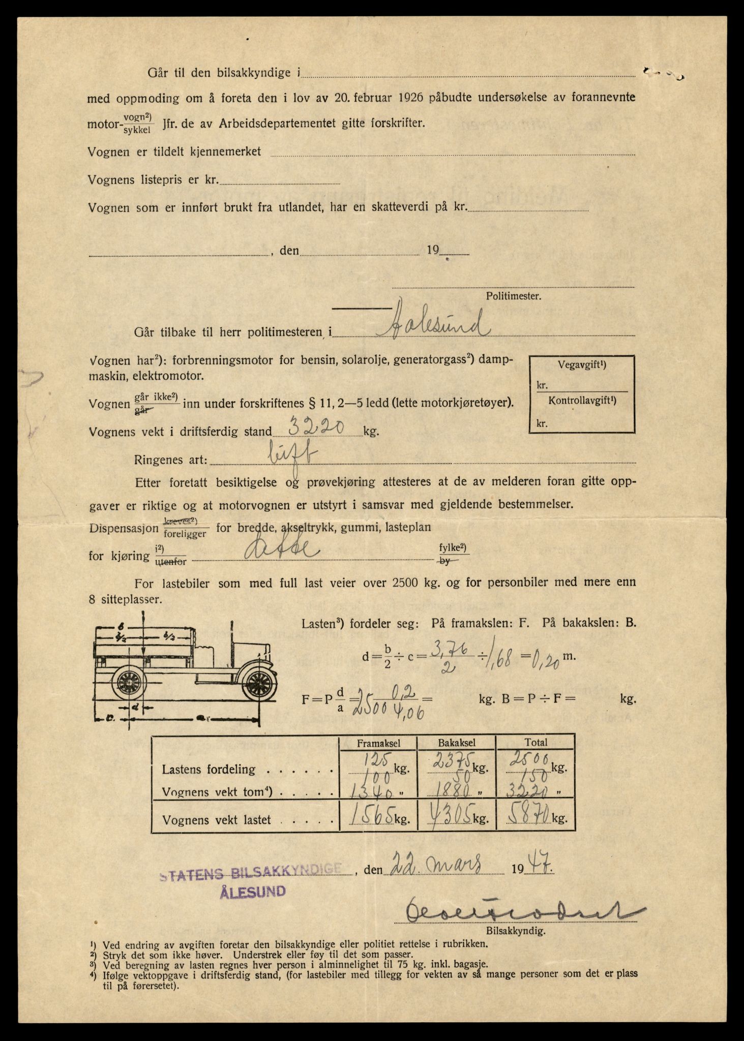 Møre og Romsdal vegkontor - Ålesund trafikkstasjon, AV/SAT-A-4099/F/Fe/L0001: Registreringskort for kjøretøy T 3 - T 127, 1927-1998, p. 1456