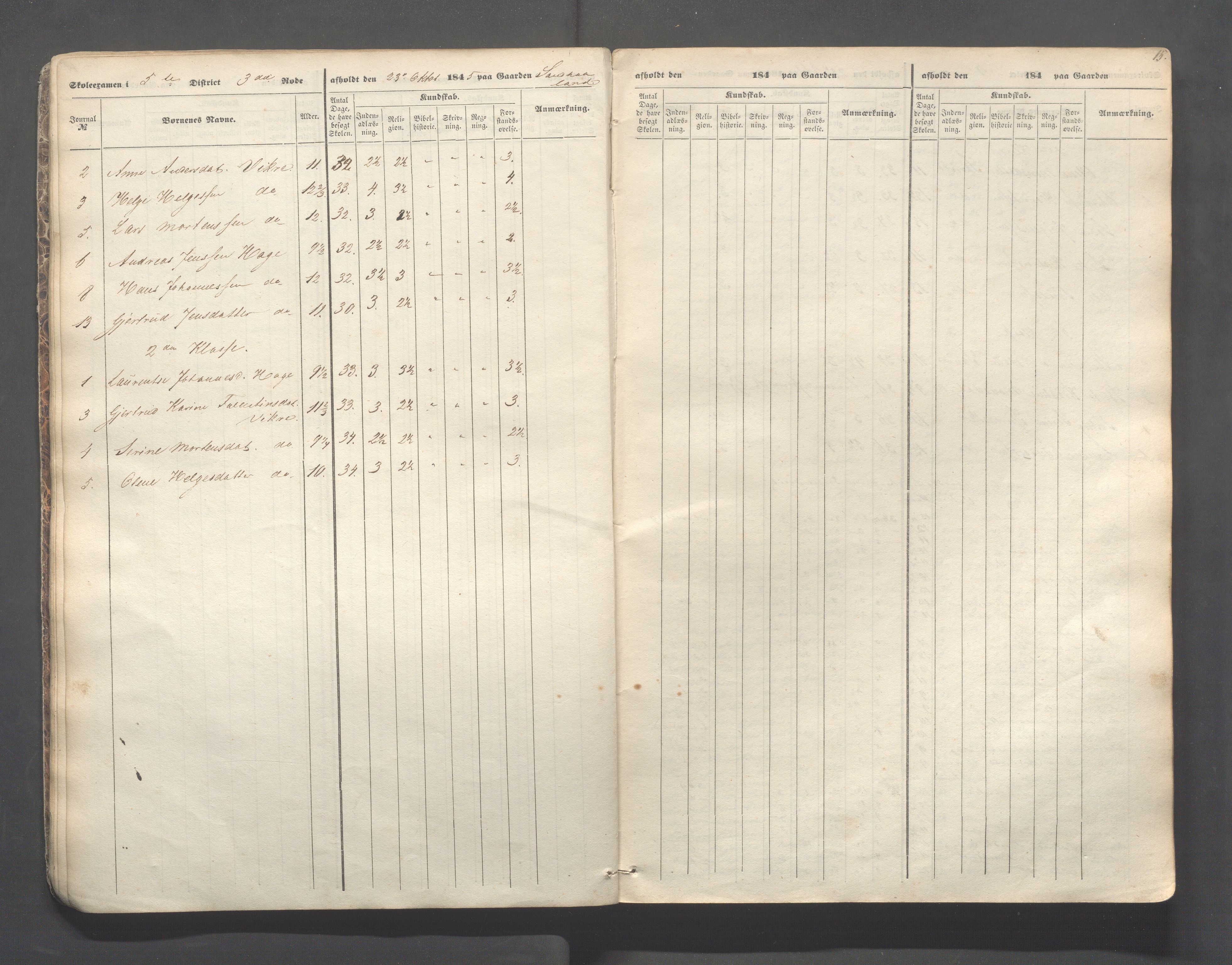 Skudenes kommune - Skudenes skole, IKAR/A-298/I/L0001: Eksamen, 1845-1852, p. 15