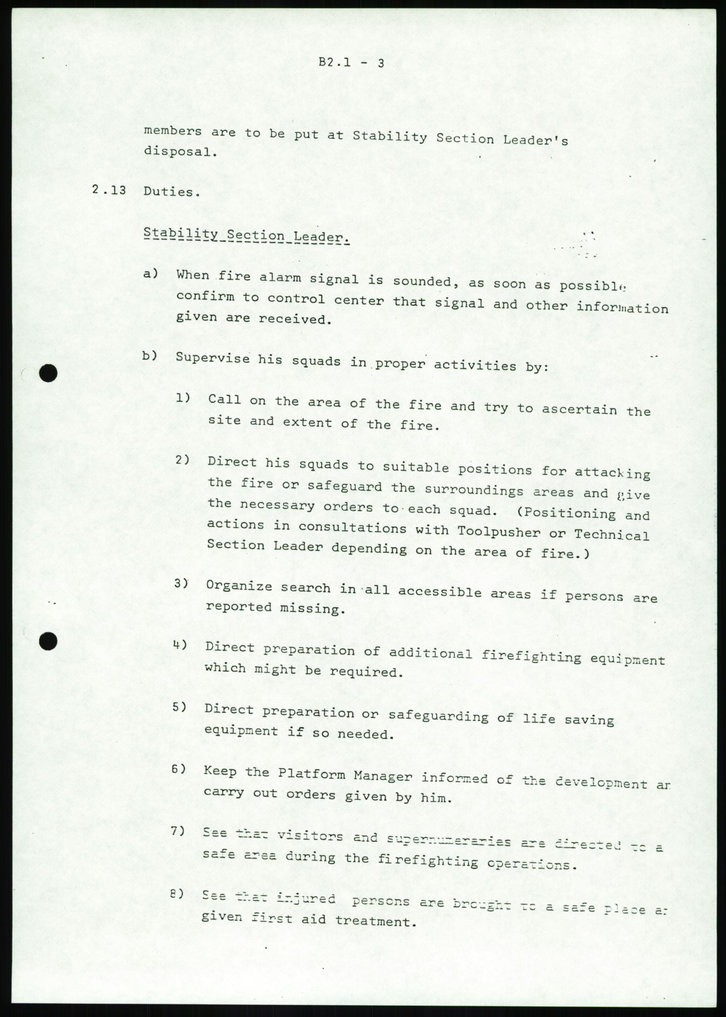 Justisdepartementet, Granskningskommisjonen ved Alexander Kielland-ulykken 27.3.1980, AV/RA-S-1165/D/L0016: O Beredskapsplaner (Doku.liste + O1-O3 av 3), 1980-1981, p. 345