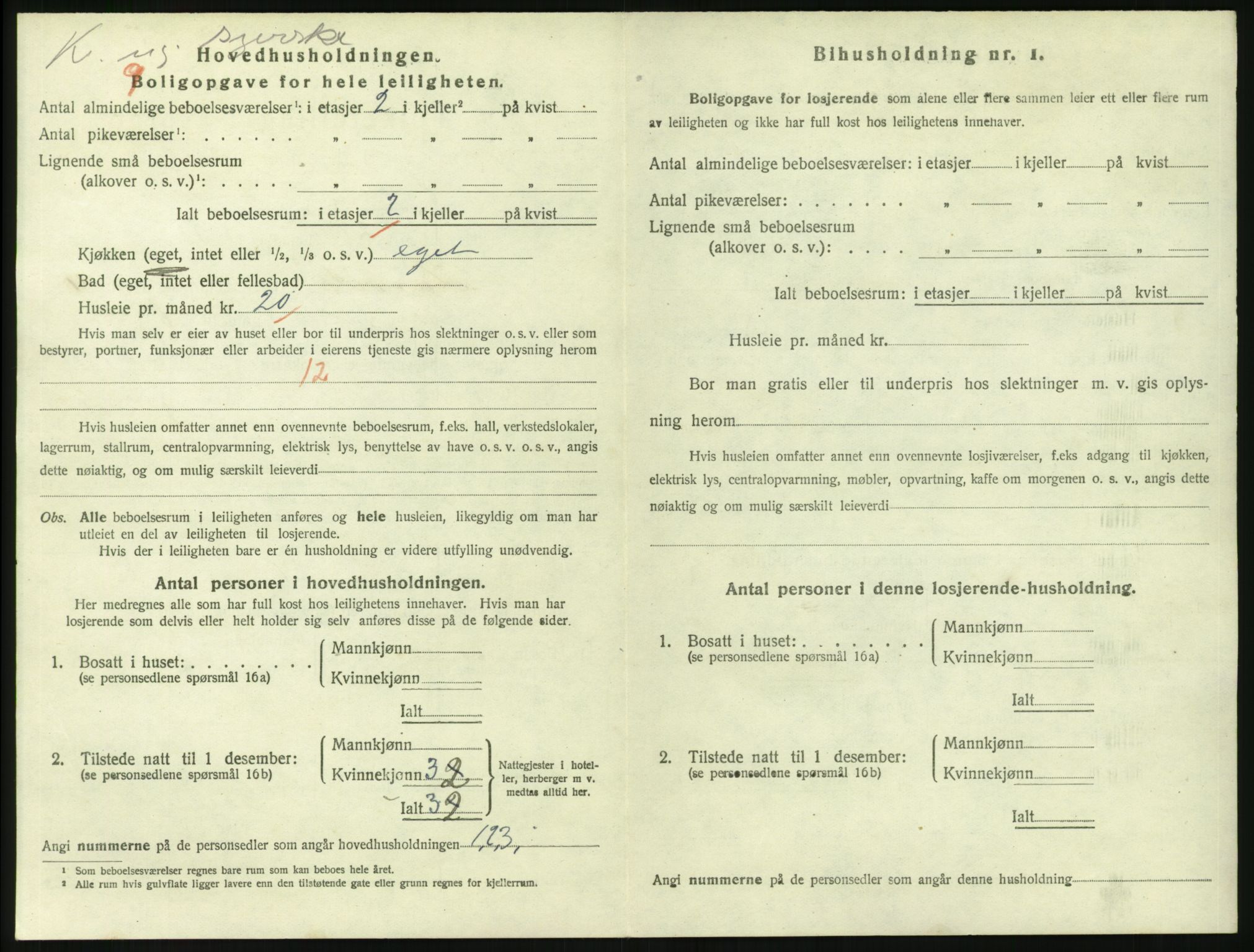 SAKO, 1920 census for Larvik, 1920, p. 4261