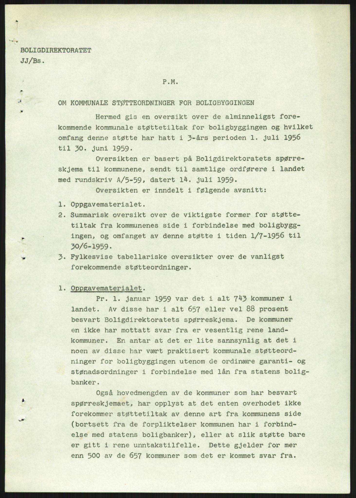 Kommunaldepartementet, Boligkomiteen av 1962, AV/RA-S-1456/D/L0002: --, 1958-1962, p. 725