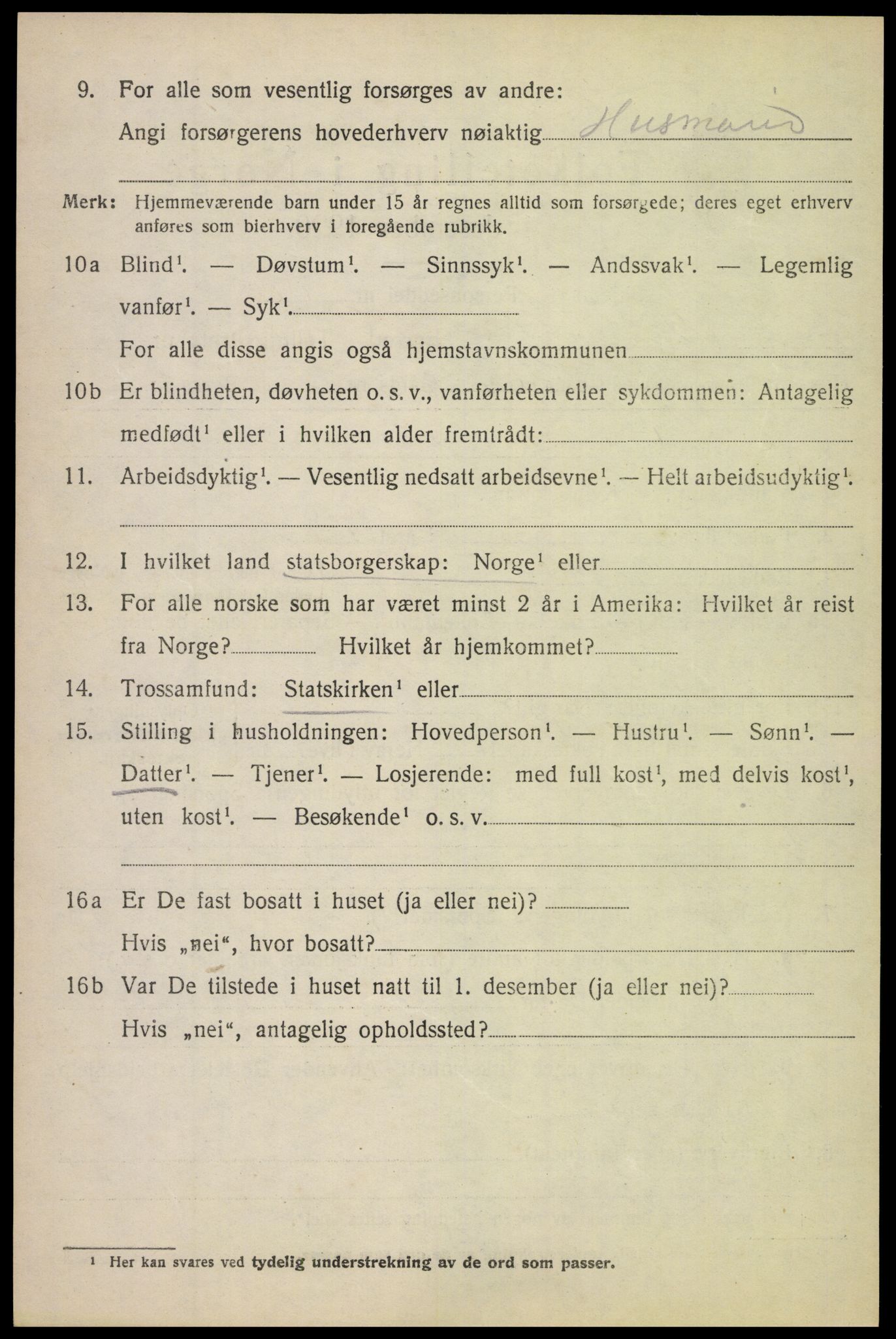 SAH, 1920 census for Østre Toten, 1920, p. 9381